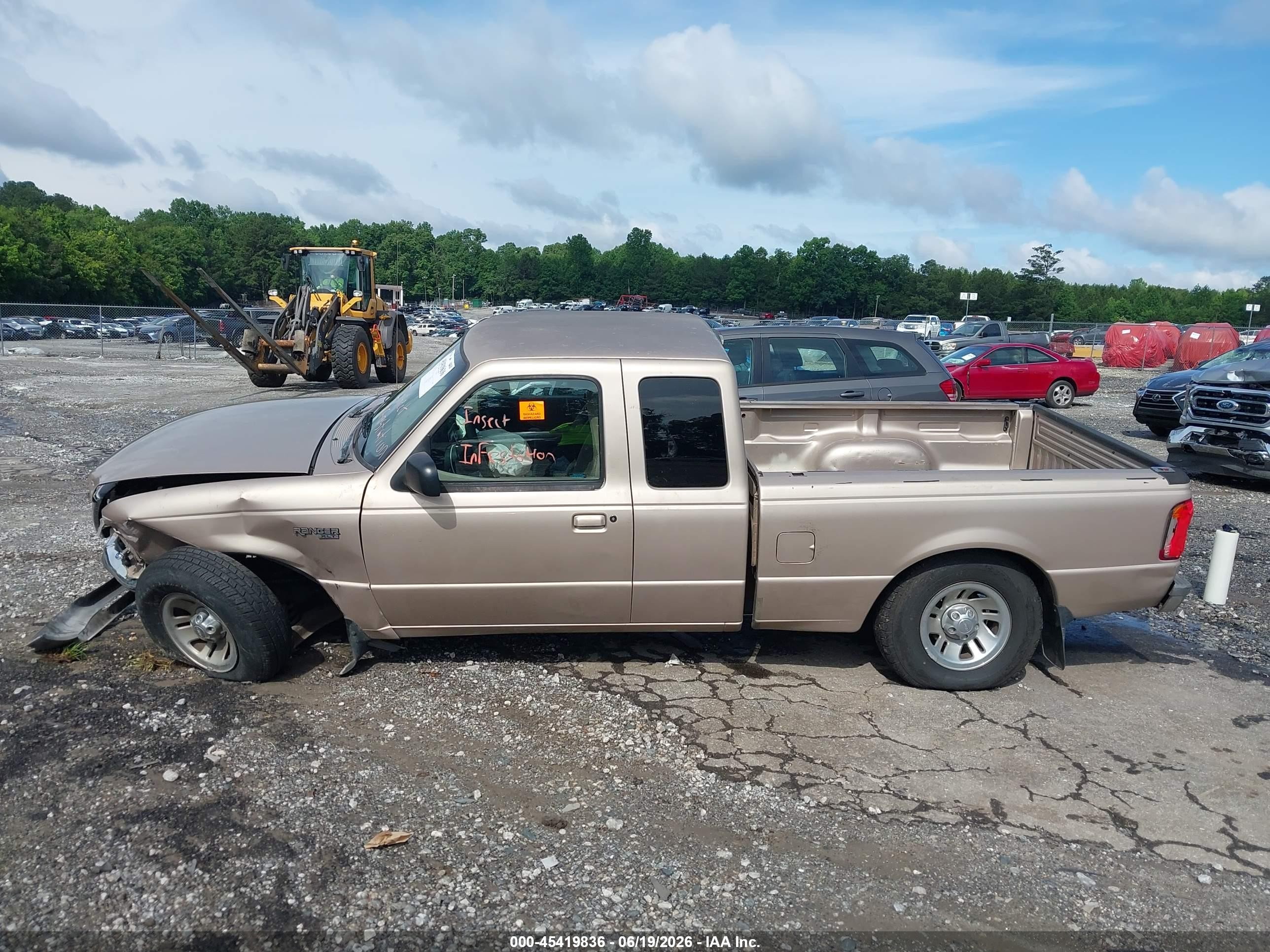 1998 Ford Ranger Splash/xl/xlt Beige vin: 1FTYR14U7WTA63129