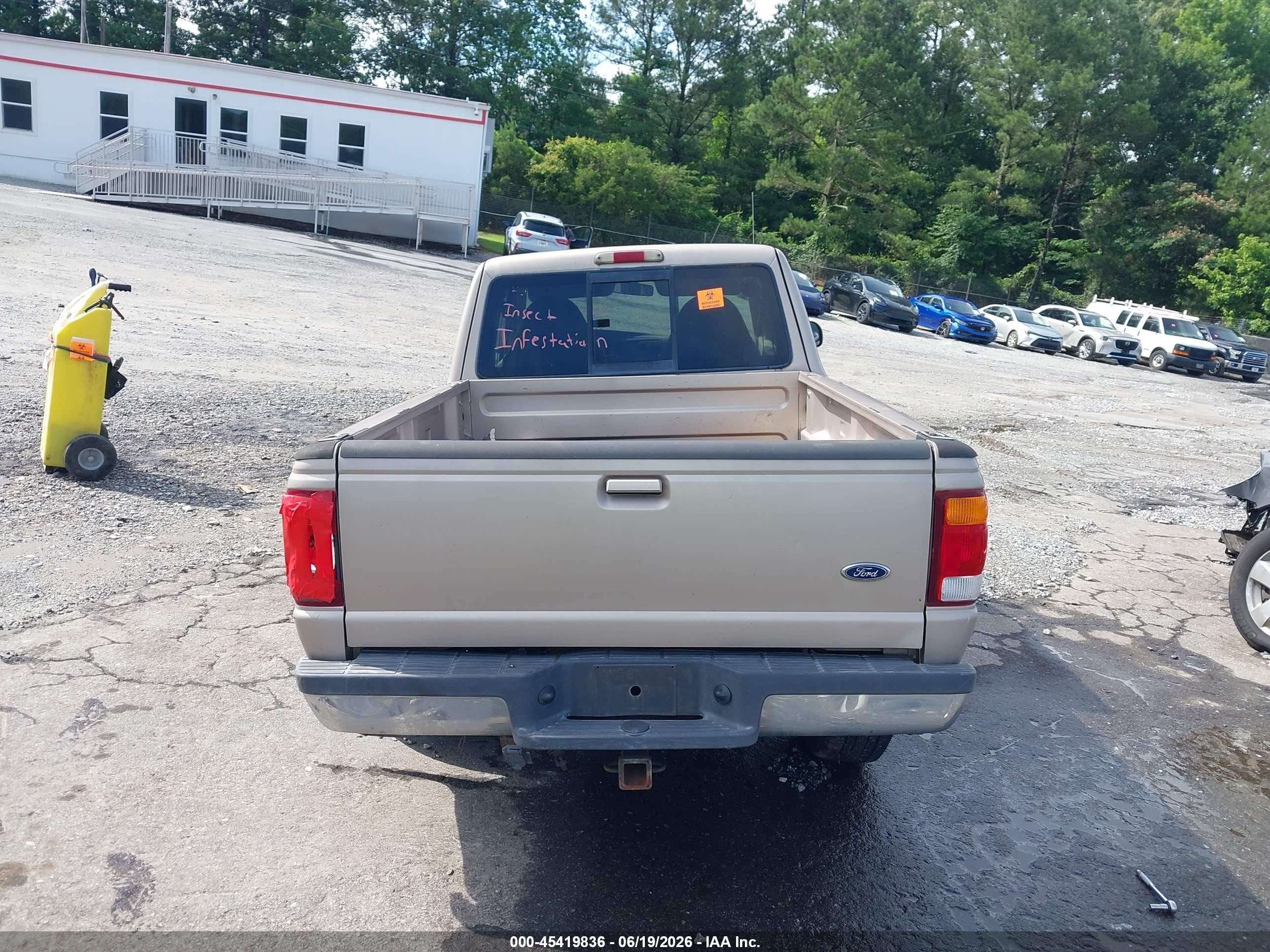 1998 Ford Ranger Splash/xl/xlt Beige vin: 1FTYR14U7WTA63129