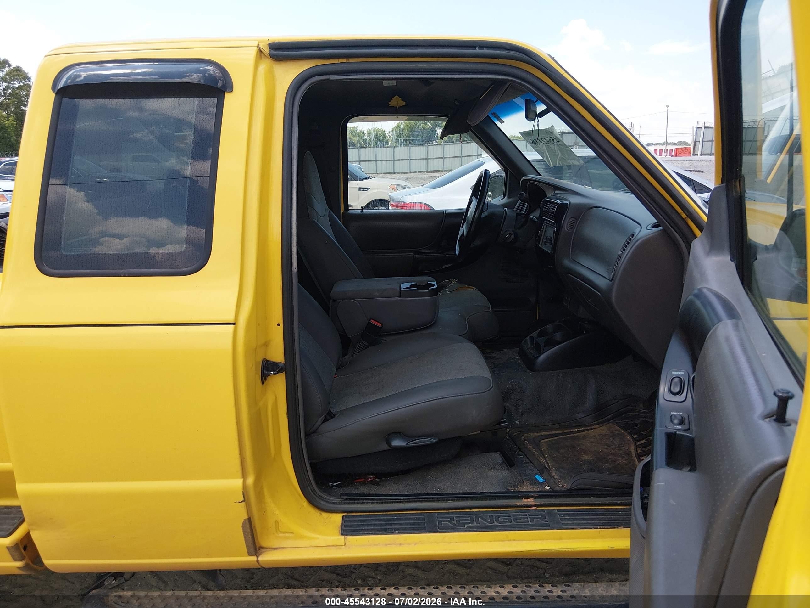 2001 Ford Ranger Edge/xl/xlt Yellow vin: 1FTYR14U81PA62640