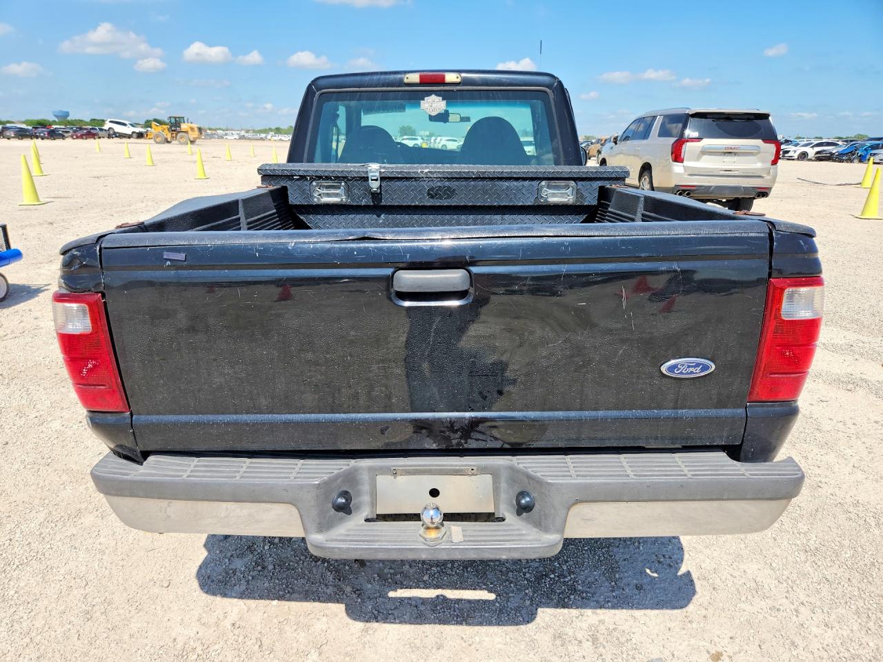 2002 Ford Ranger Super Cab Black vin: 1FTYR14U82PA80217