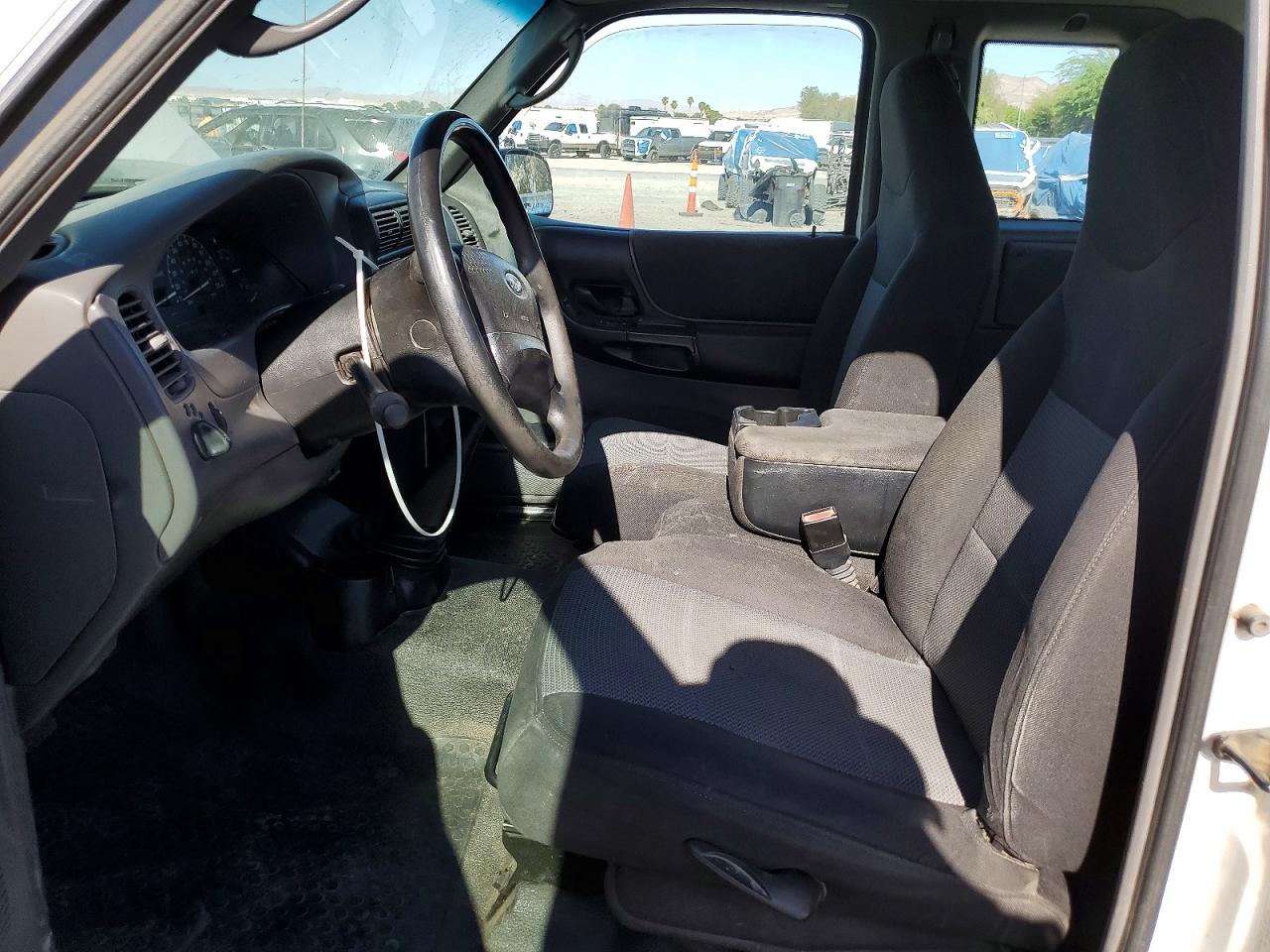 2003 Ford Ranger Super Cab White vin: 1FTYR14U83PB66354