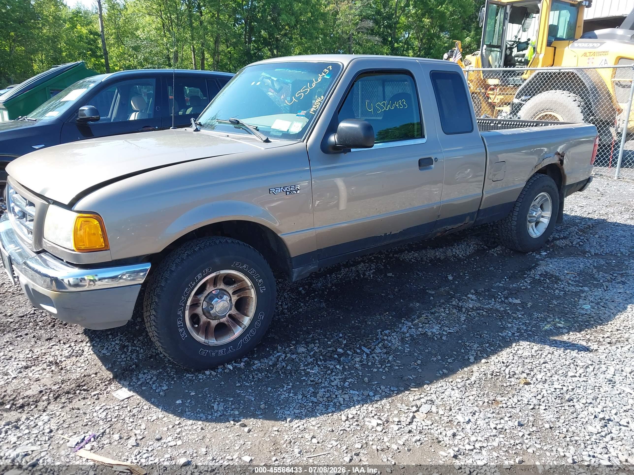 2003 Ford Ranger Edge/tremor/xl/xlt Gold vin: 1FTYR14U83TA42298