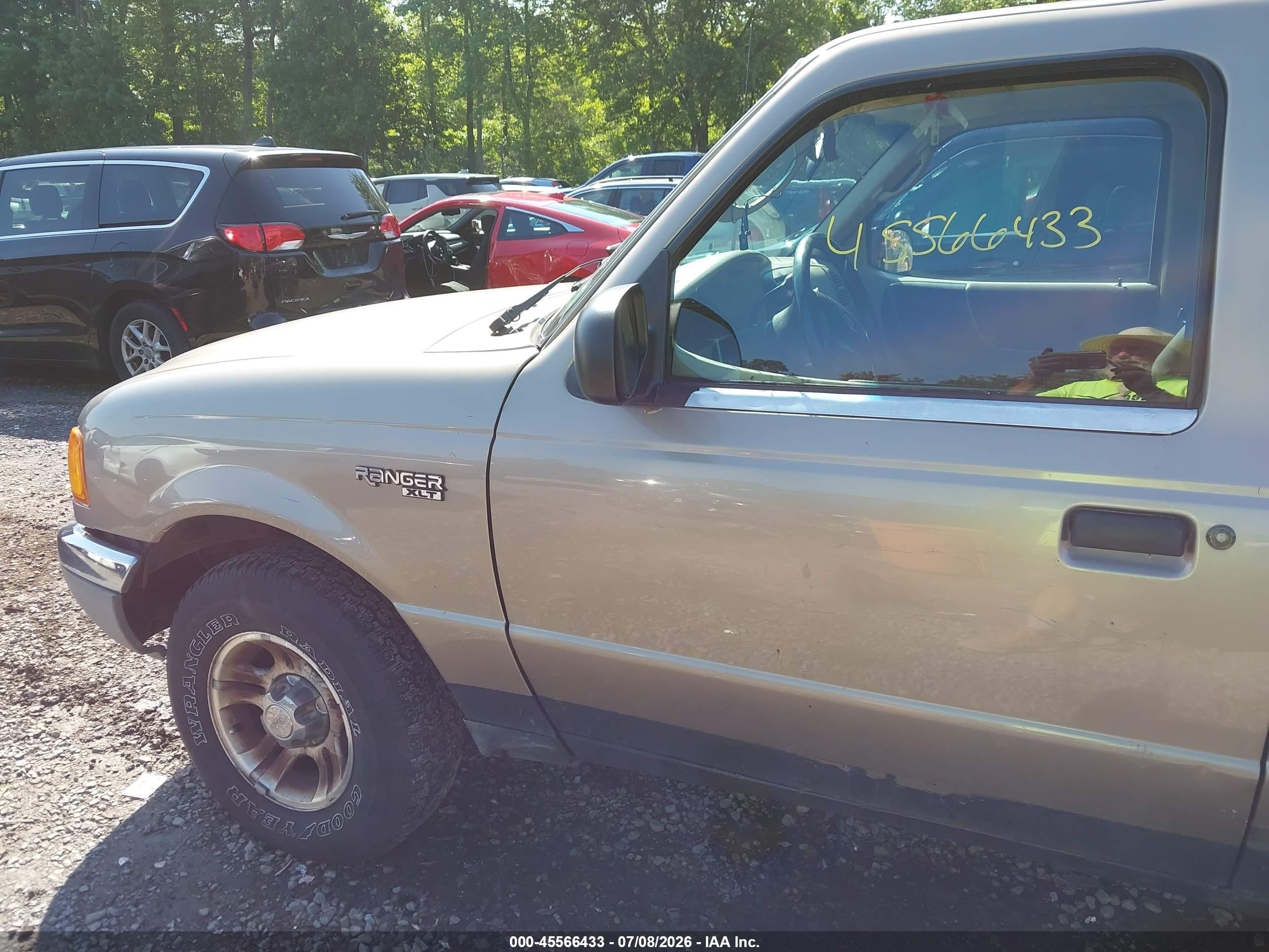 2003 Ford Ranger Edge/tremor/xl/xlt Gold vin: 1FTYR14U83TA42298