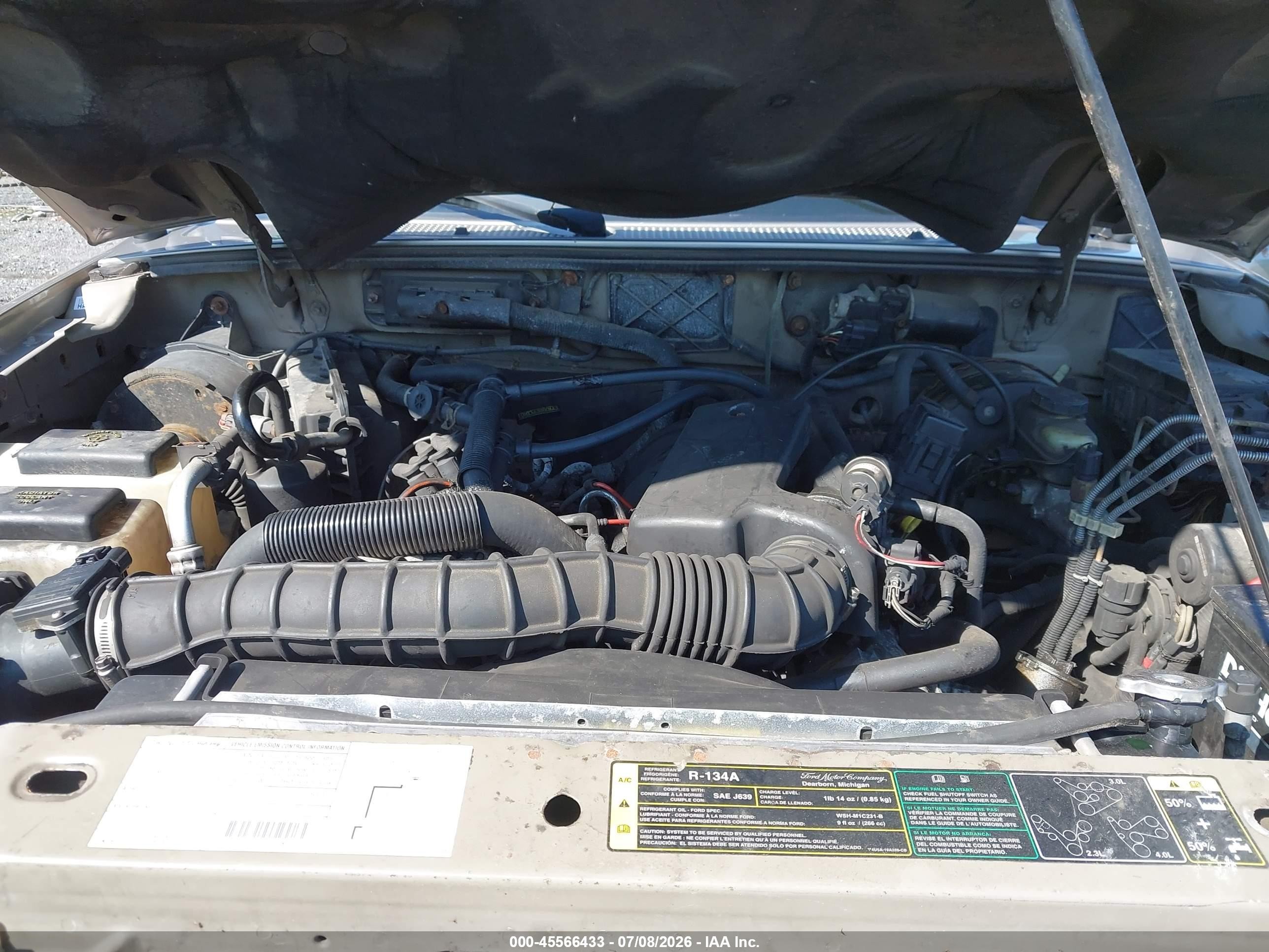 2003 Ford Ranger Edge/tremor/xl/xlt Gold vin: 1FTYR14U83TA42298