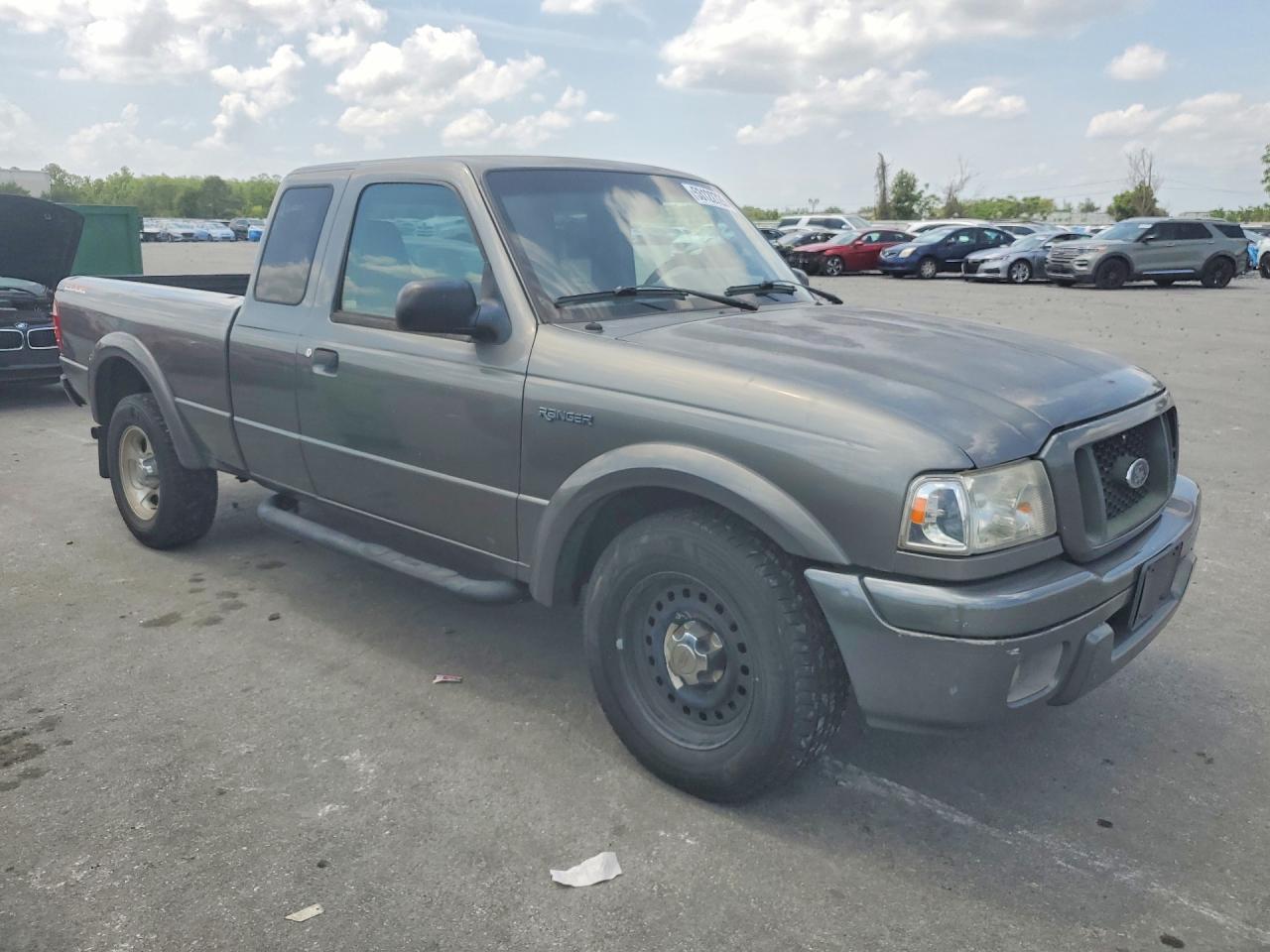 2004 Ford Ranger Super Cab Gray vin: 1FTYR14U84PB30195