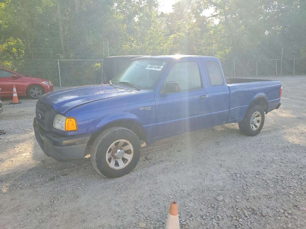 2005 Ford Ranger Super Cab Синий vin: 1FTYR14U85PA03626
