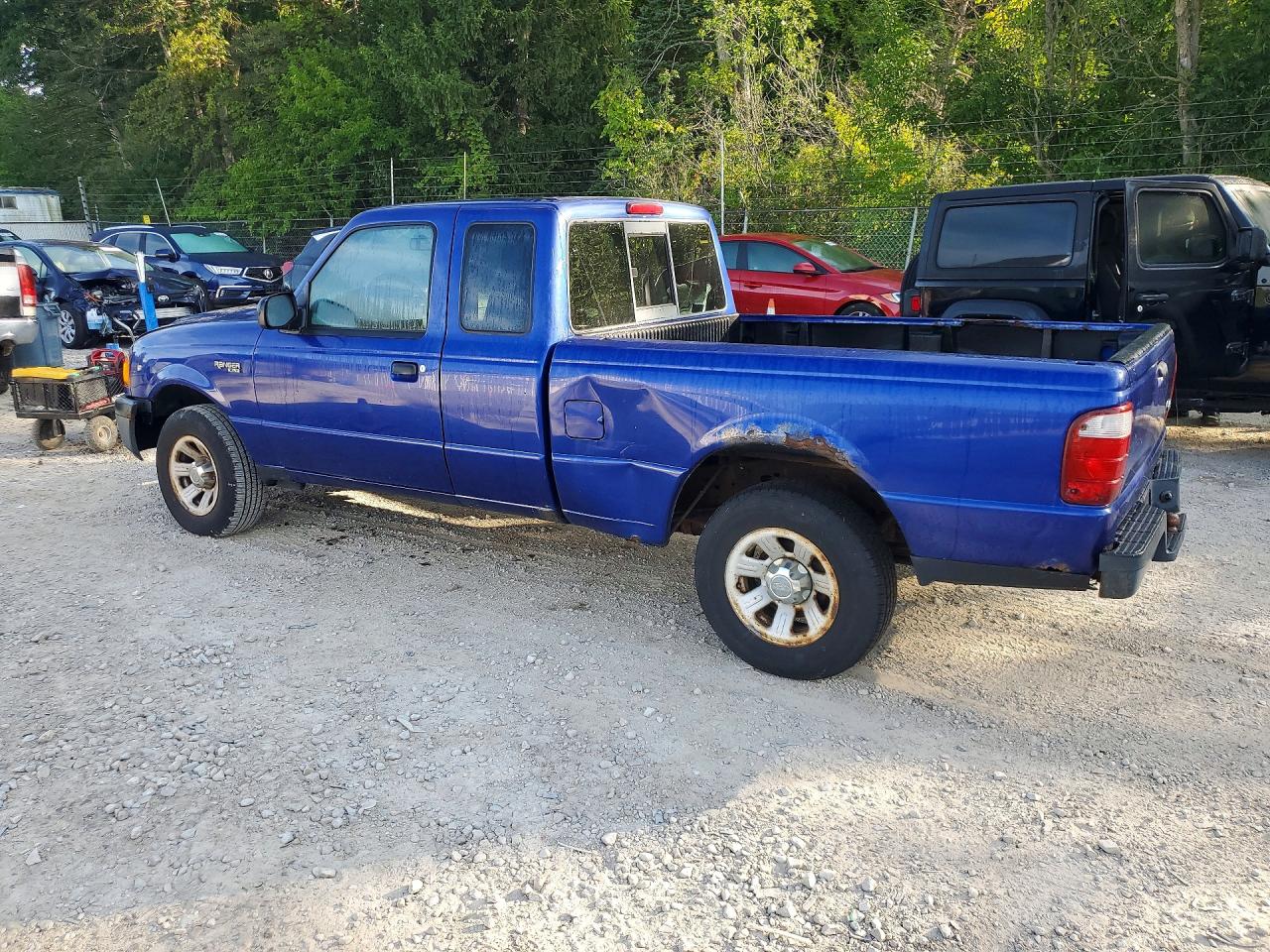 2005 Ford Ranger Super Cab Синий vin: 1FTYR14U85PA03626