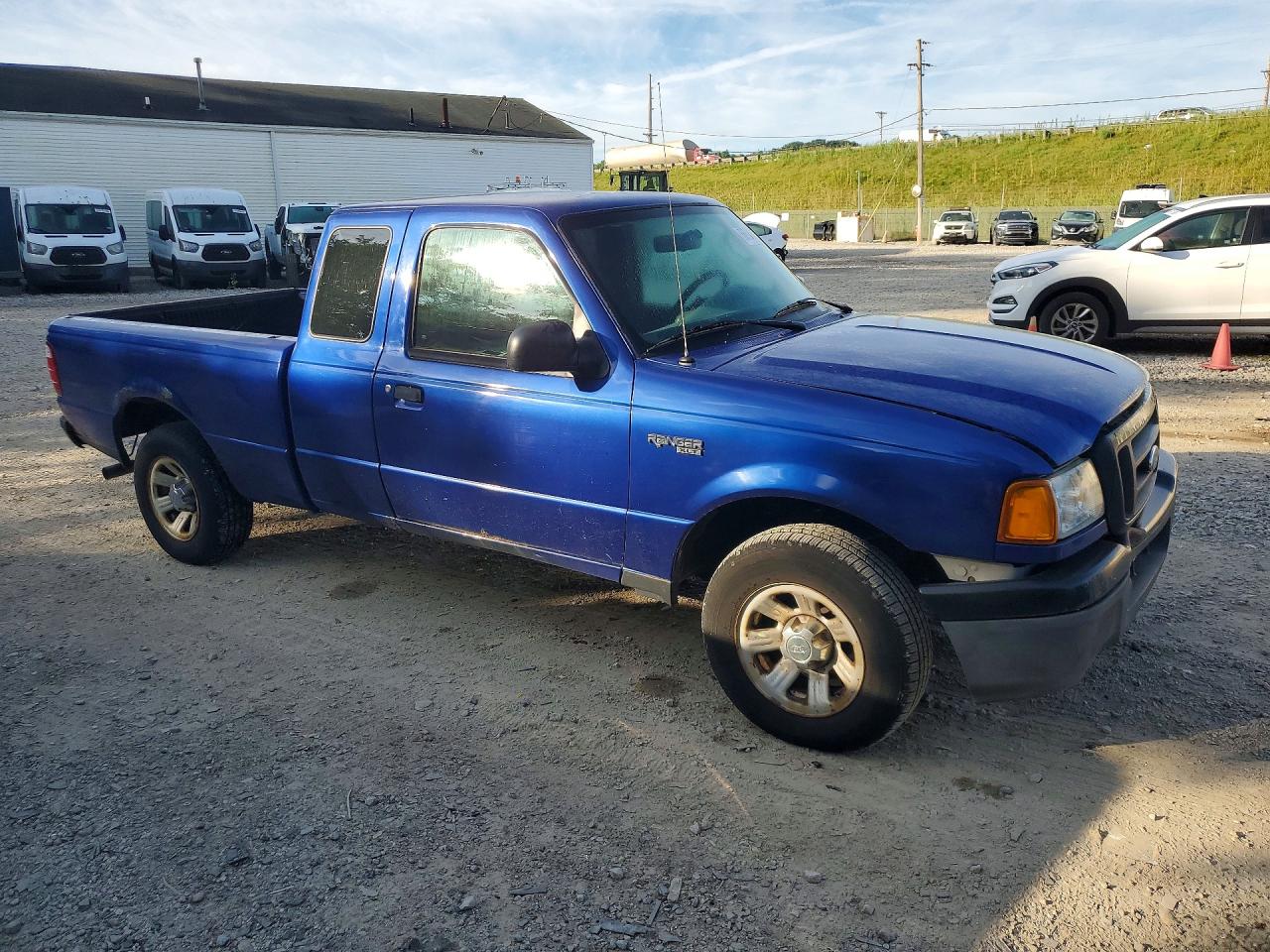 2005 Ford Ranger Super Cab Синий vin: 1FTYR14U85PA03626