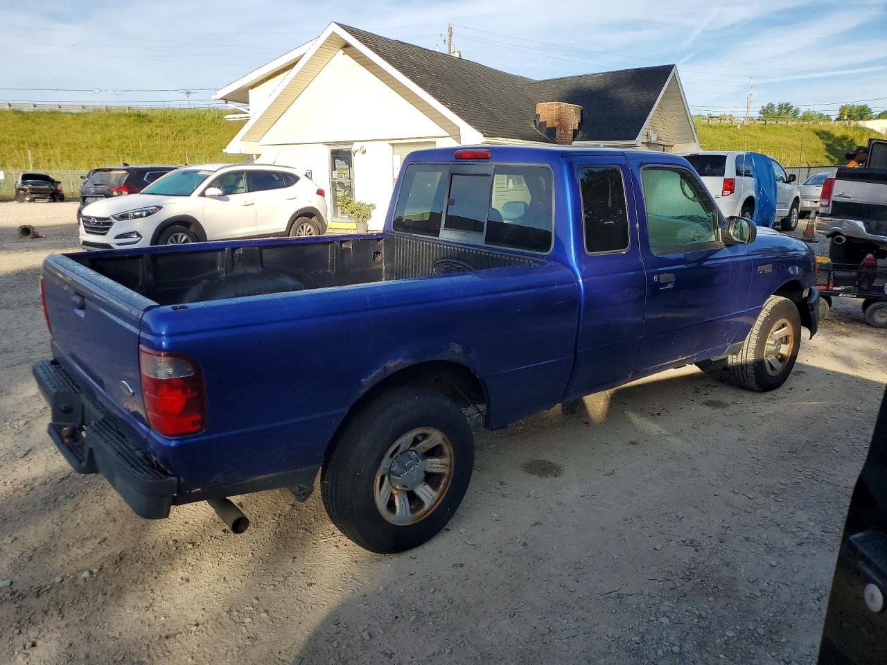 2005 Ford Ranger Super Cab Синий vin: 1FTYR14U85PA03626
