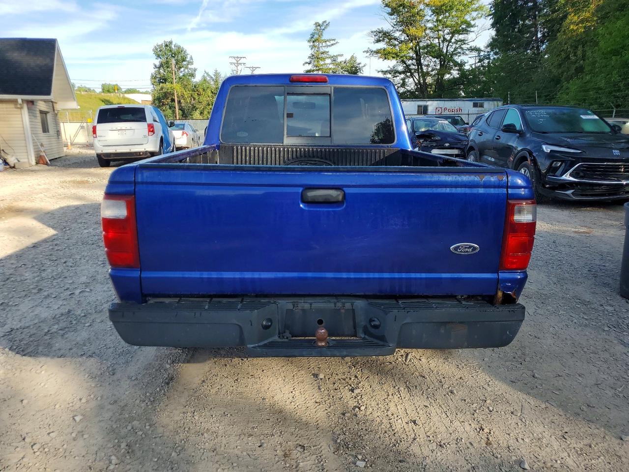 2005 Ford Ranger Super Cab Синий vin: 1FTYR14U85PA03626