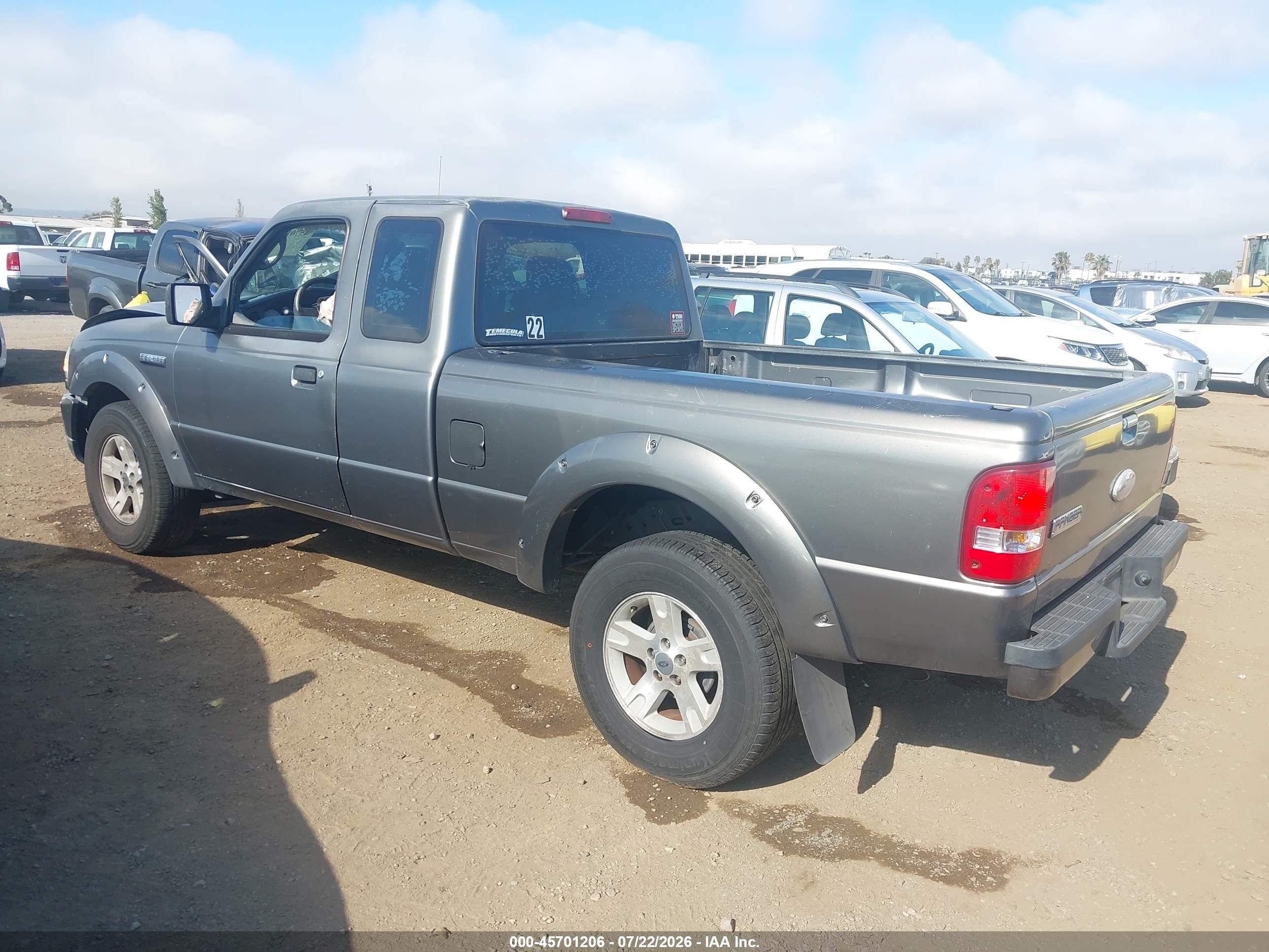 2006 Ford Ranger Sport/stx/xl/xlt Серый vin: 1FTYR14U86PA00971