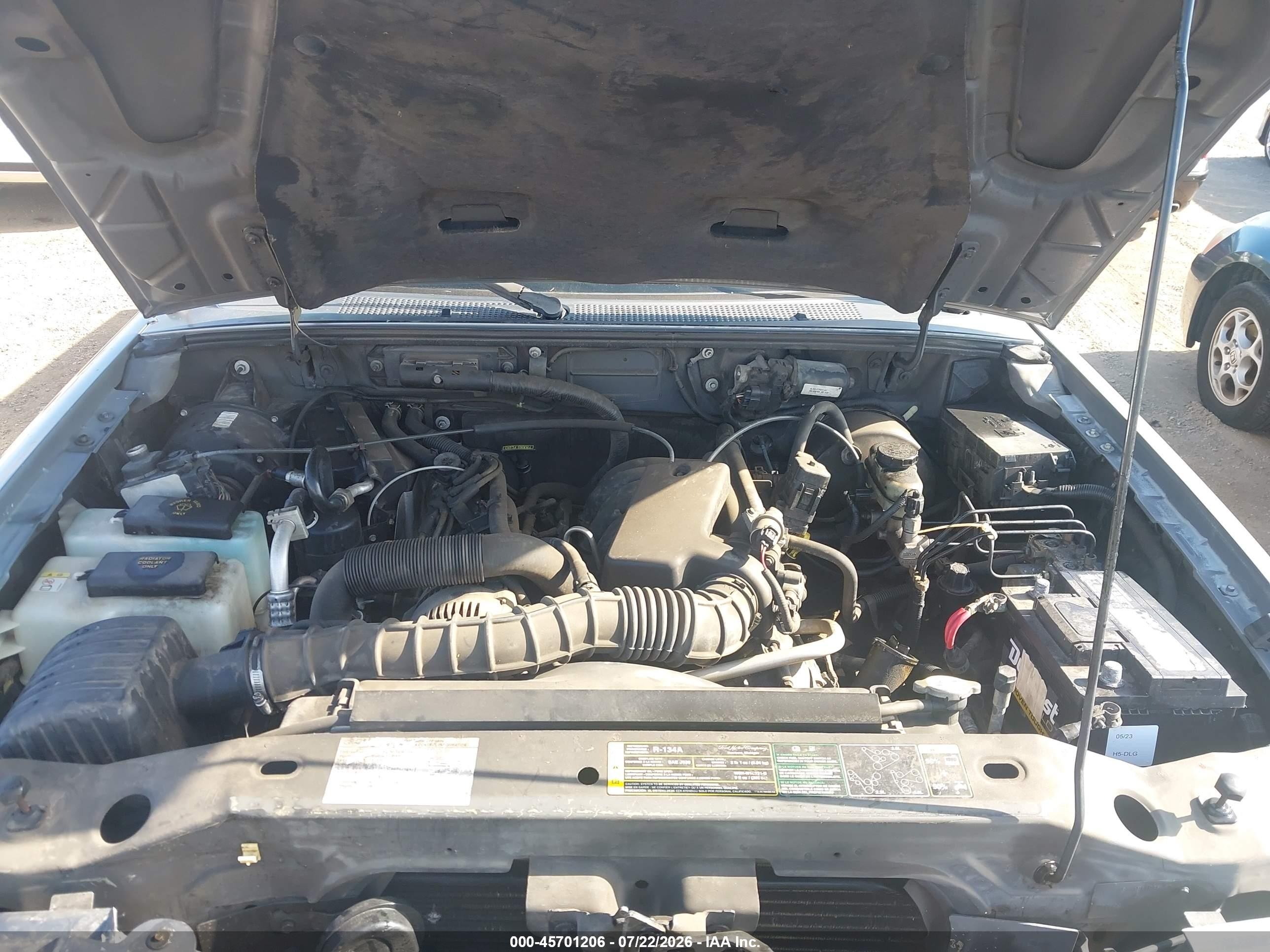 2006 Ford Ranger Sport/stx/xl/xlt Серый vin: 1FTYR14U86PA00971