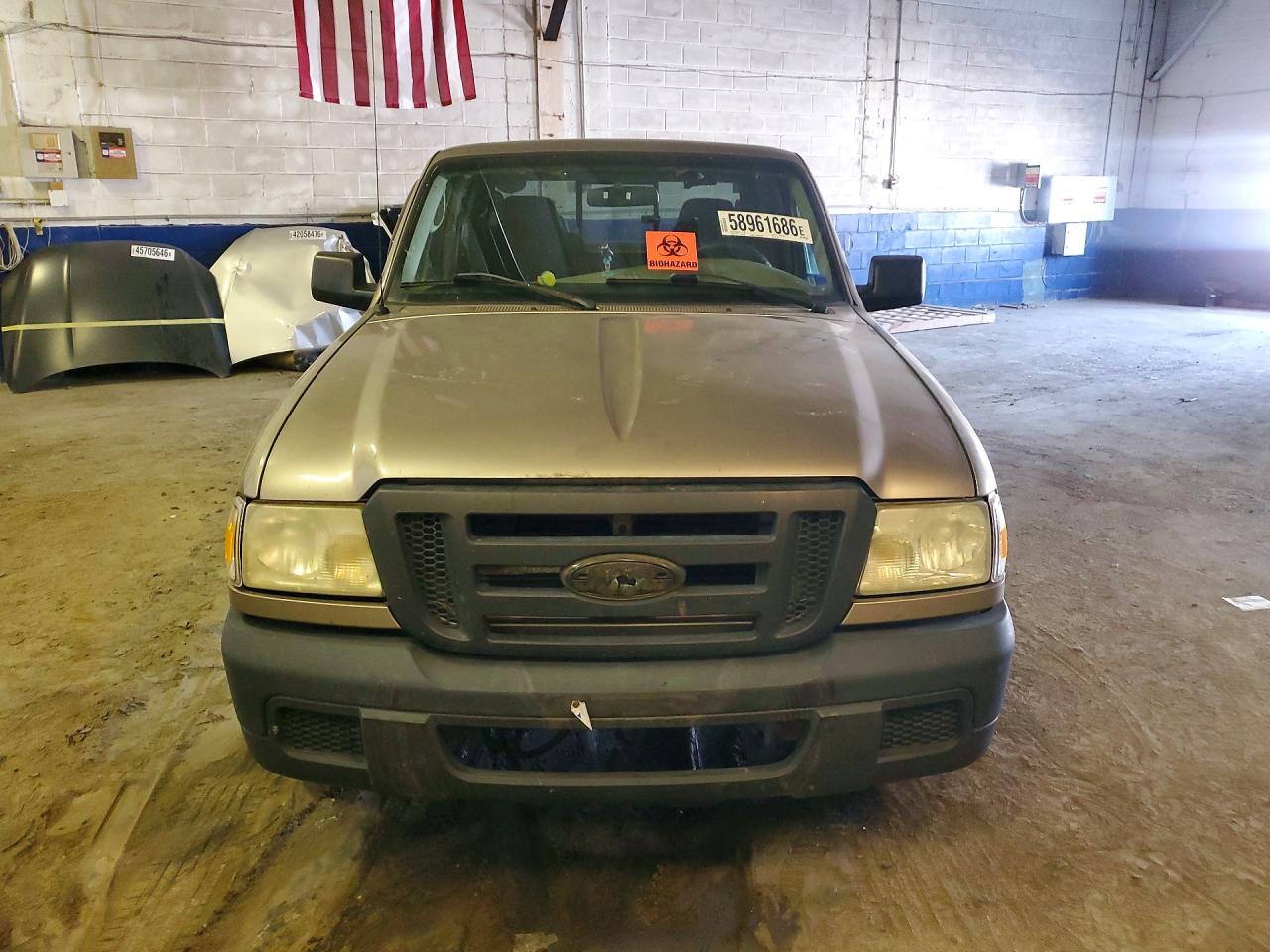 2006 Ford Ranger Super Cab Желто-коричневый vin: 1FTYR14U86PA17432