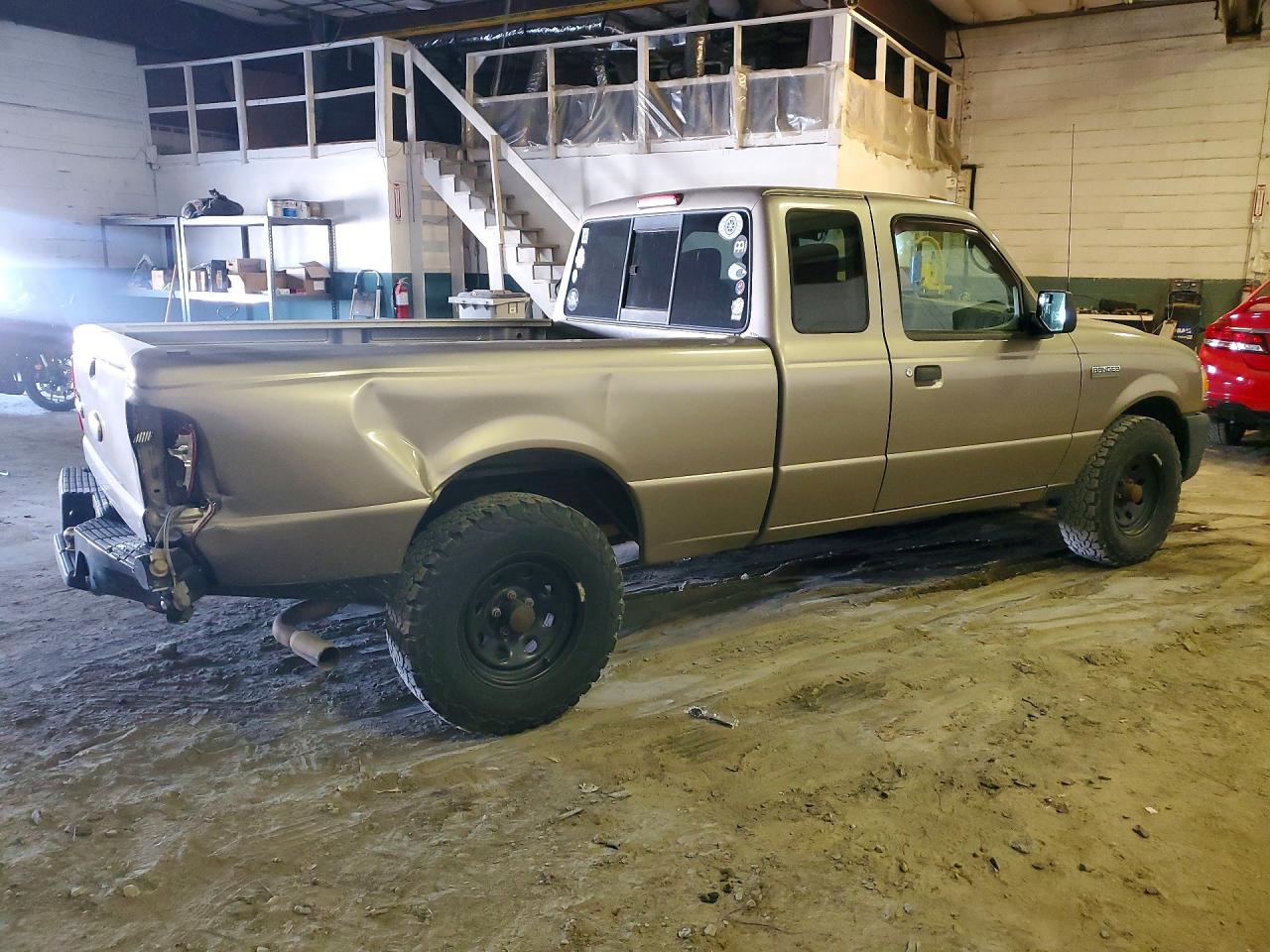 2006 Ford Ranger Super Cab Желто-коричневый vin: 1FTYR14U86PA17432