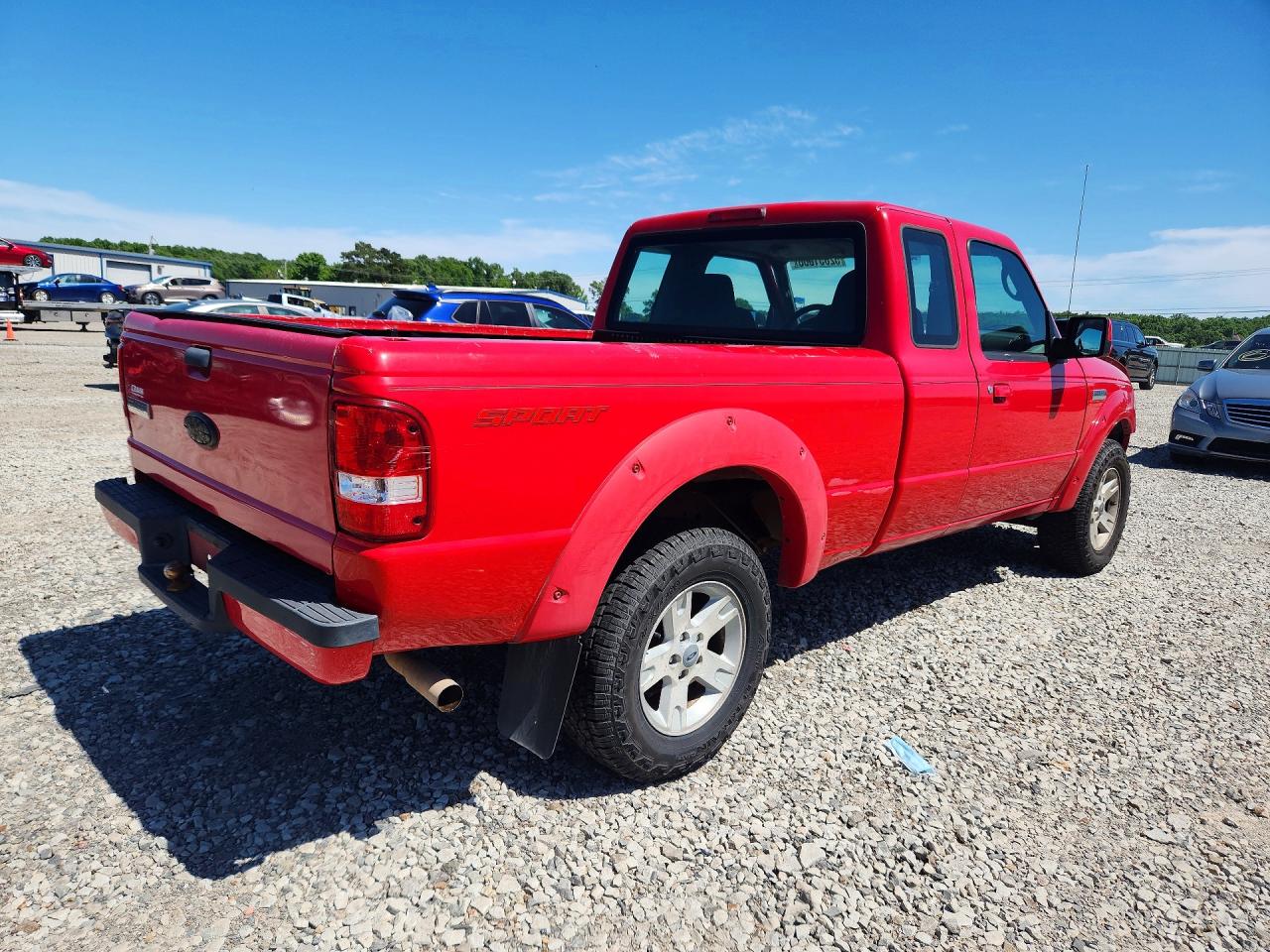2006 Ford Ranger Red vin: 1FTYR14U86PA67702