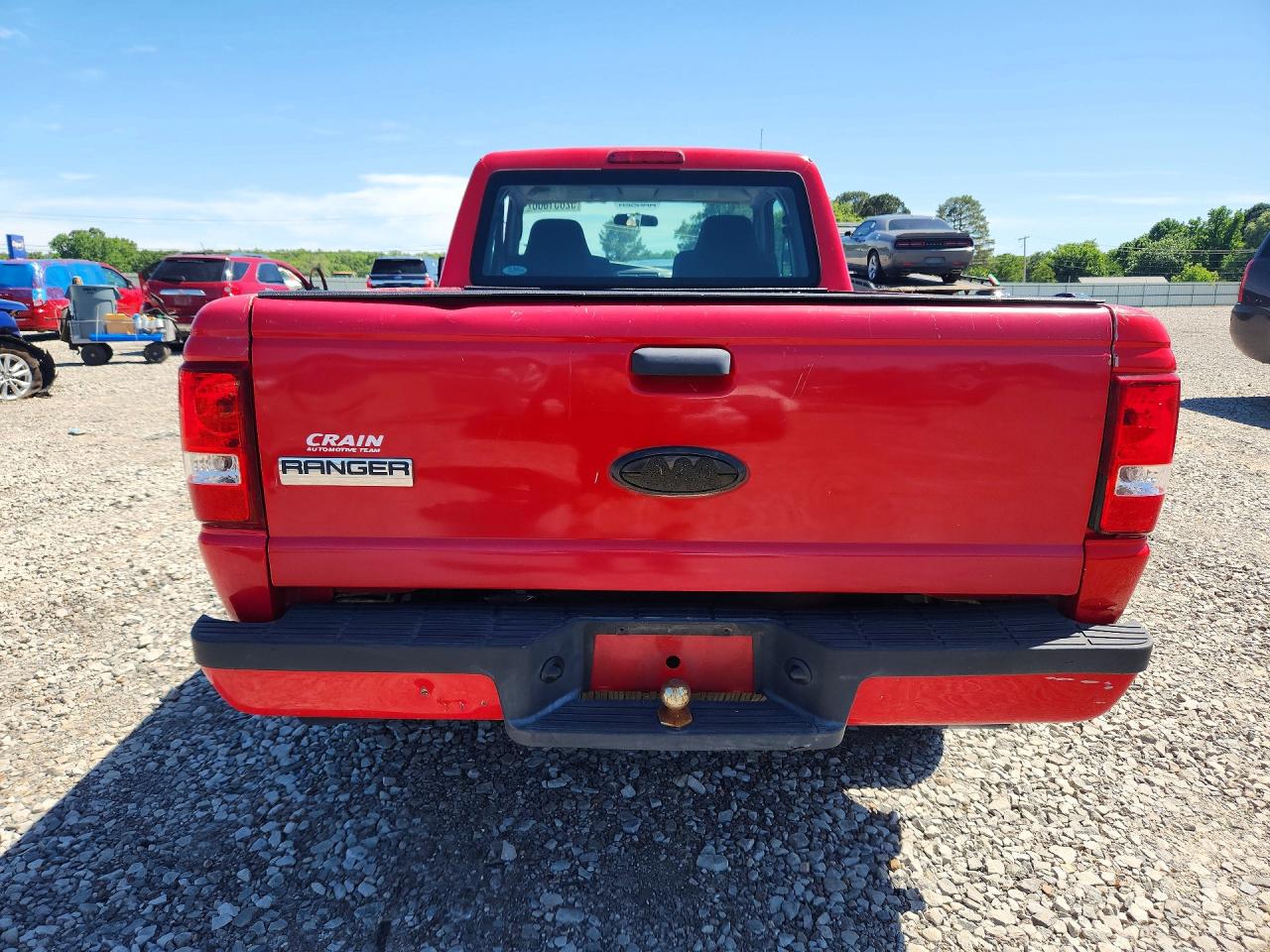 2006 Ford Ranger Red vin: 1FTYR14U86PA67702