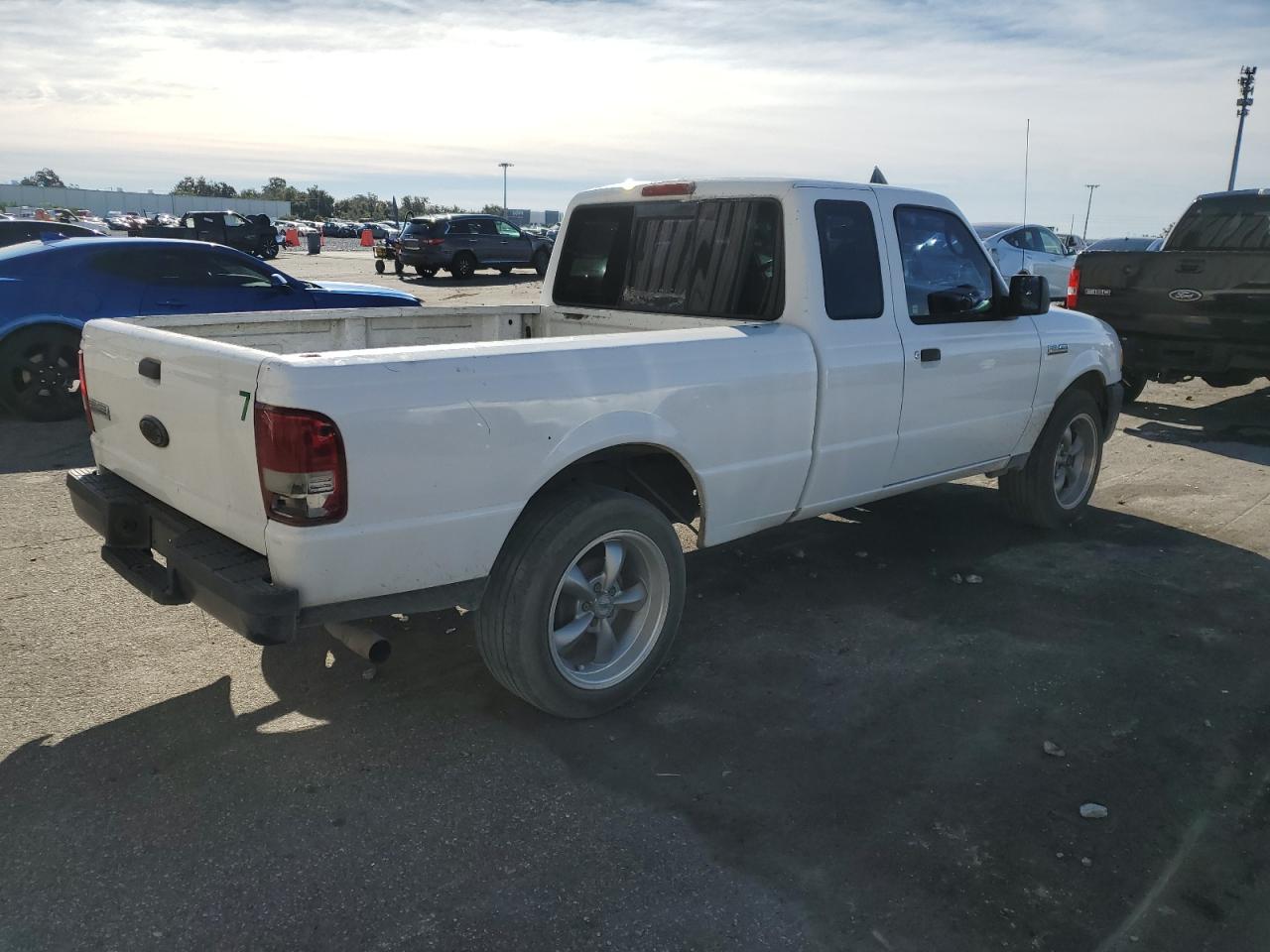 2006 Ford Ranger Super Cab White vin: 1FTYR14U86PA93362