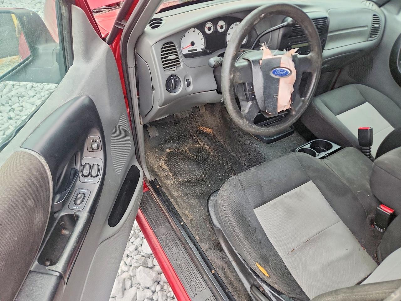 2007 Ford Ranger Super Cab Red vin: 1FTYR14U87PA96313