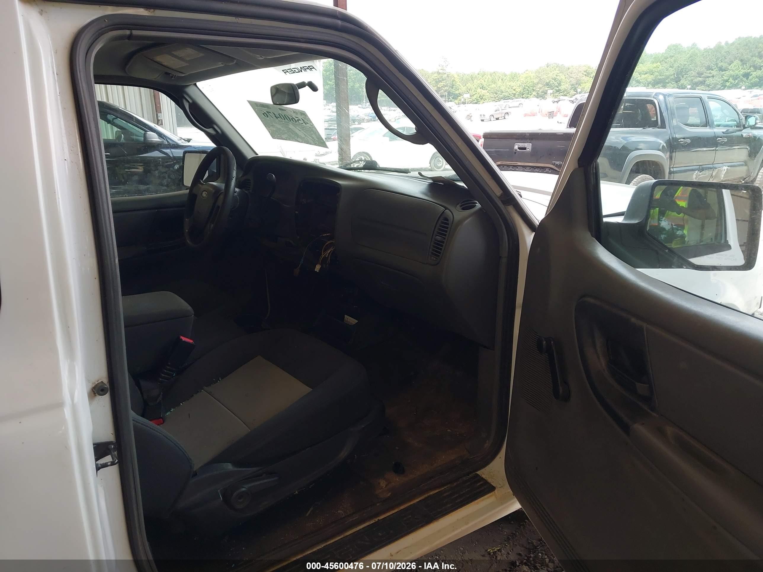 2007 Ford Ranger Sport/stx/xl/xlt White vin: 1FTYR14U87PA96991