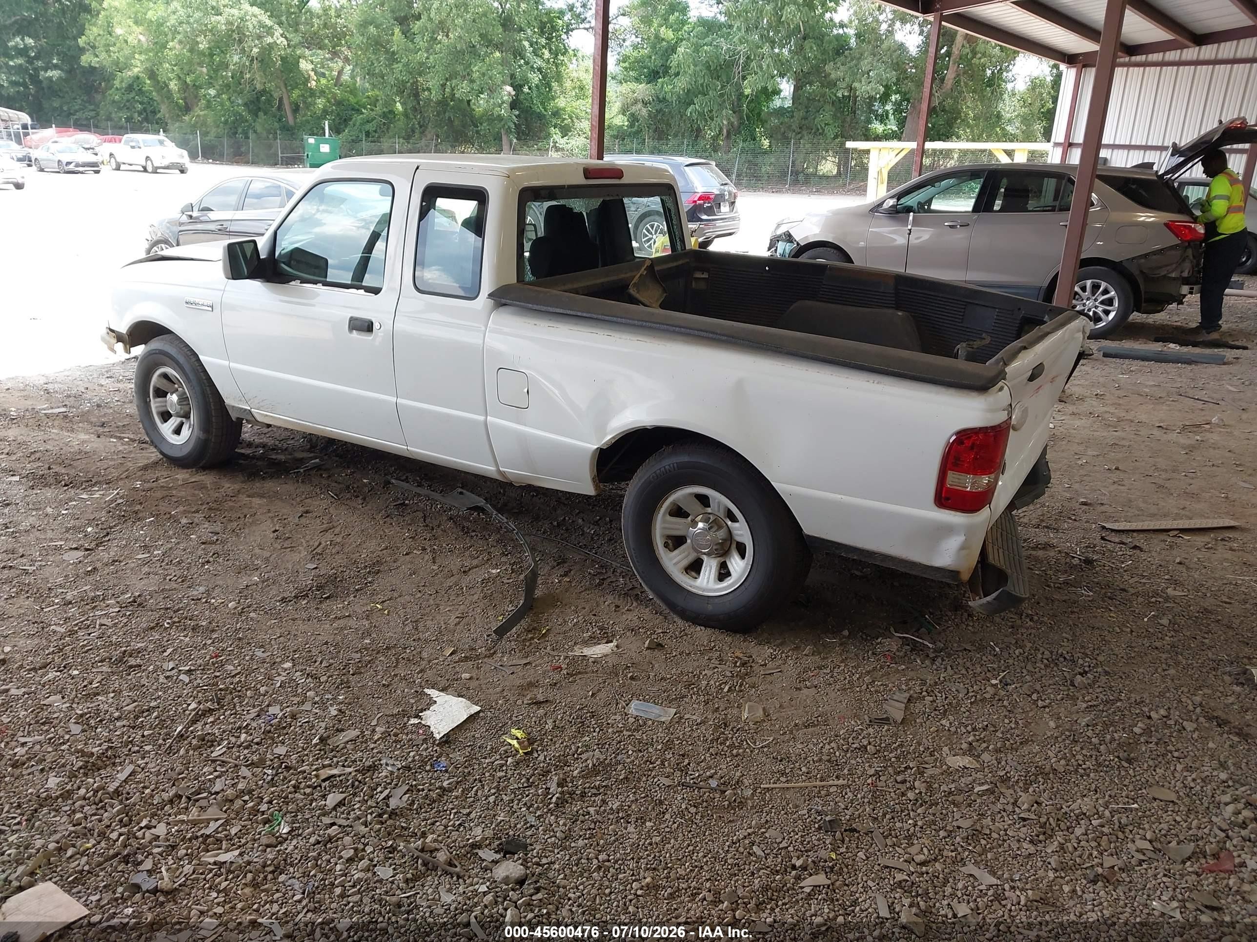 2007 Ford Ranger Sport/stx/xl/xlt White vin: 1FTYR14U87PA96991