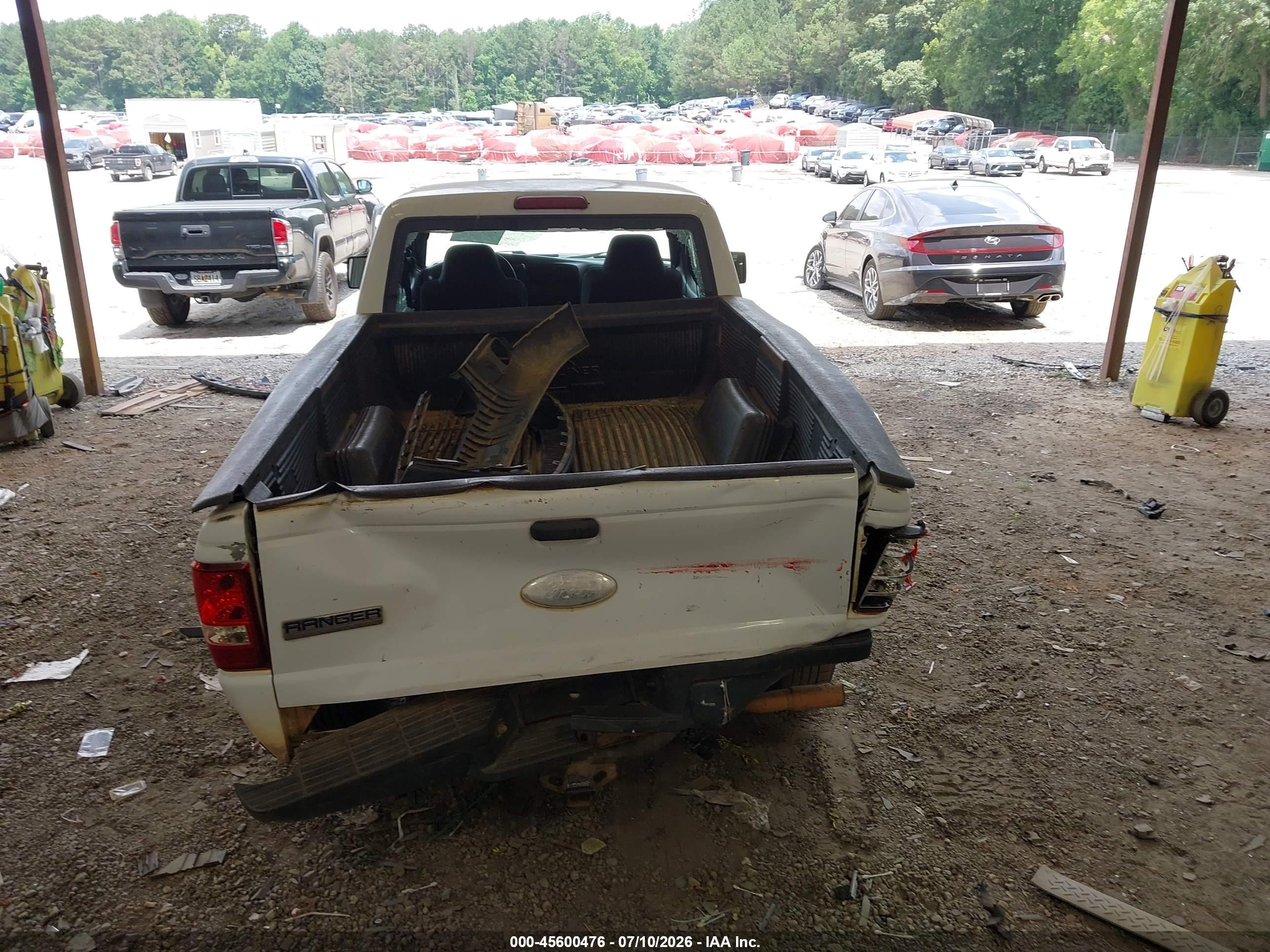 2007 Ford Ranger Sport/stx/xl/xlt White vin: 1FTYR14U87PA96991