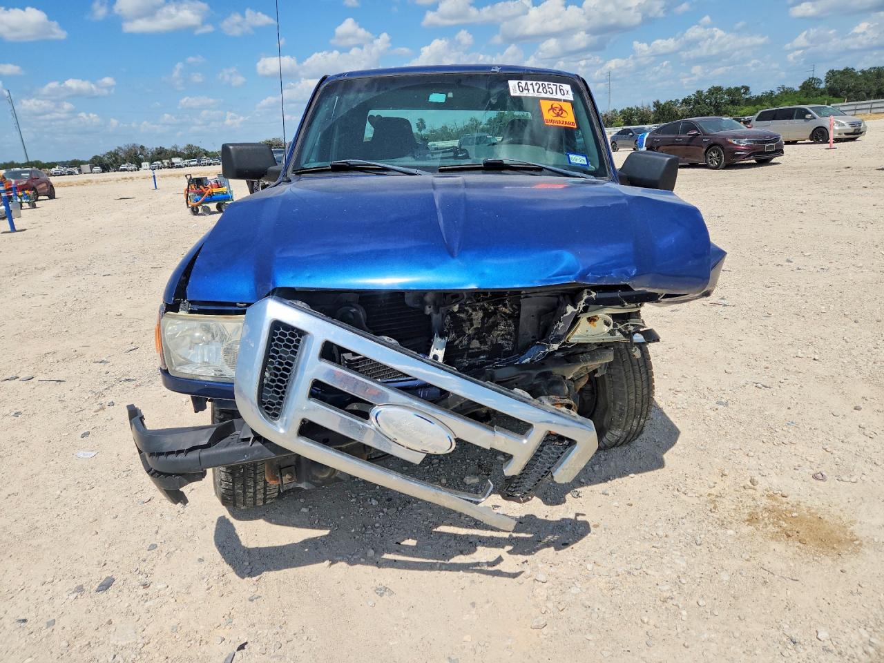 2008 Ford Ranger Super Cab Blue vin: 1FTYR14U88PA88519
