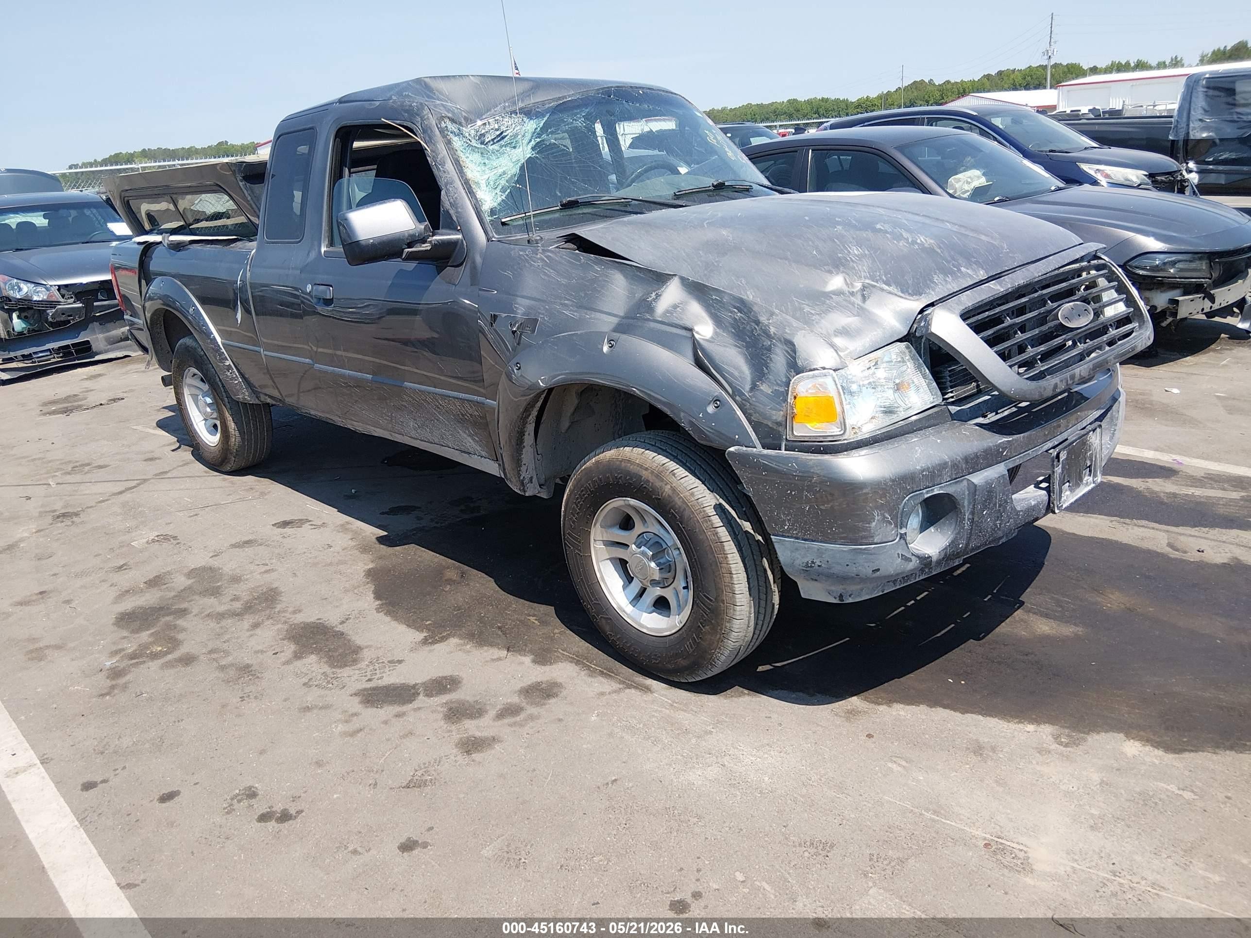 2008 Ford Ranger Sport/xl/xlt Gray vin: 1FTYR14U88PB13807