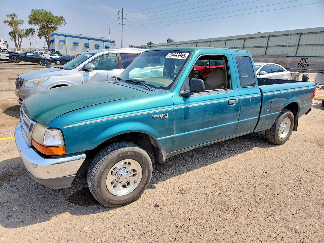 1998 Ford Ranger Super Cab Синий vin: 1FTYR14U8WPA04907