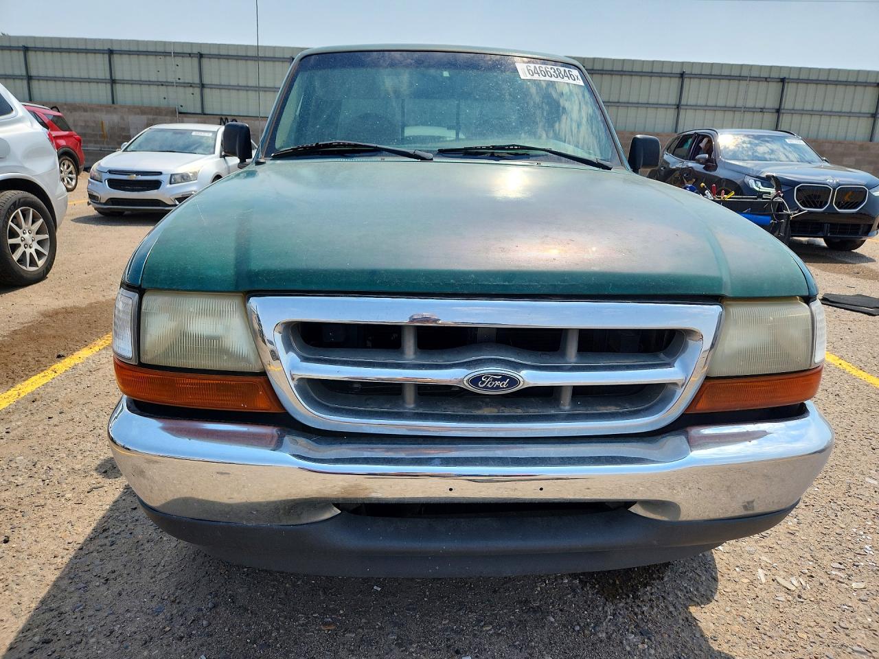 1998 Ford Ranger Super Cab Синий vin: 1FTYR14U8WPA04907