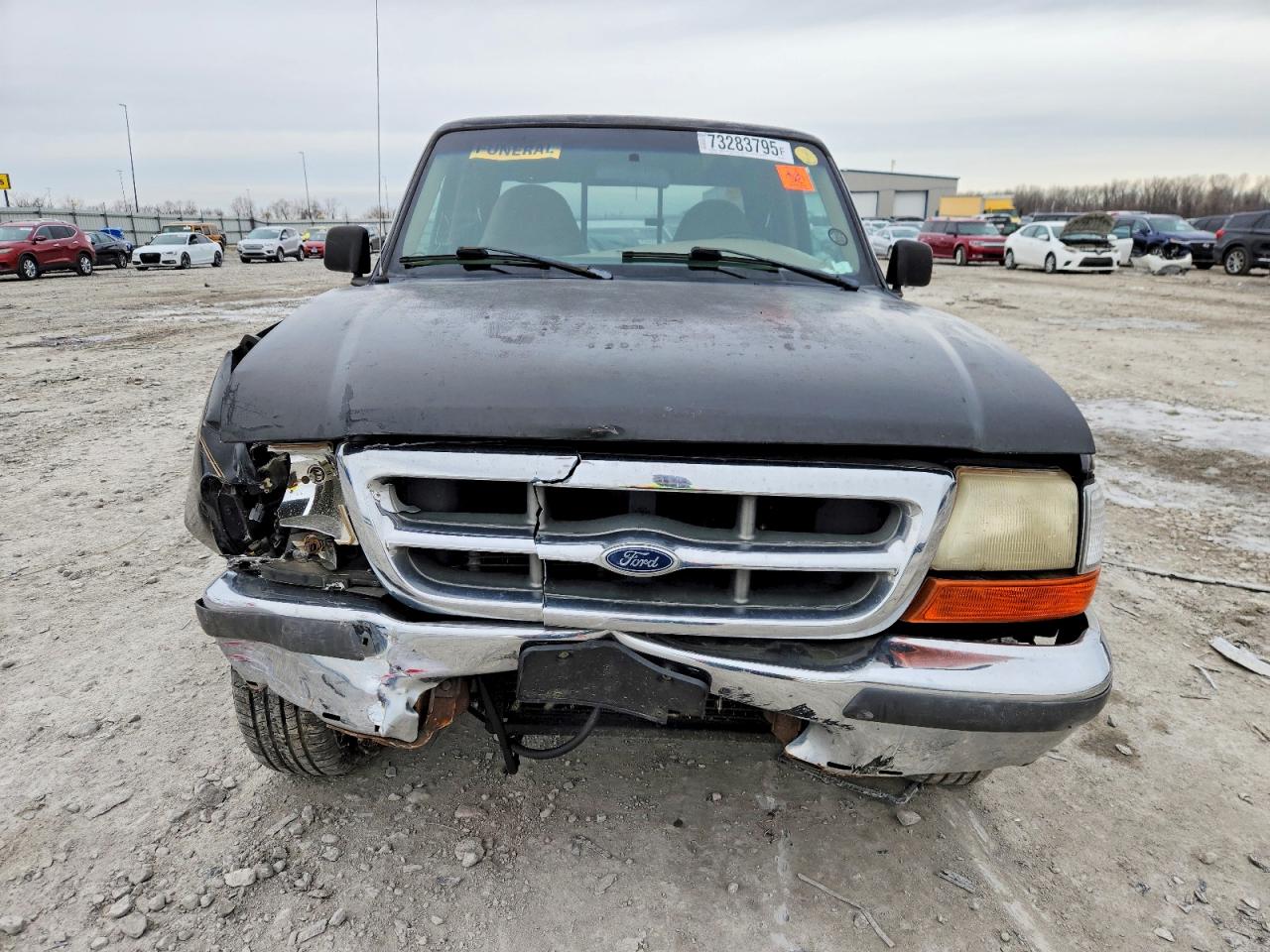 1998 Ford Ranger Super Cab Black vin: 1FTYR14U8WPB40471