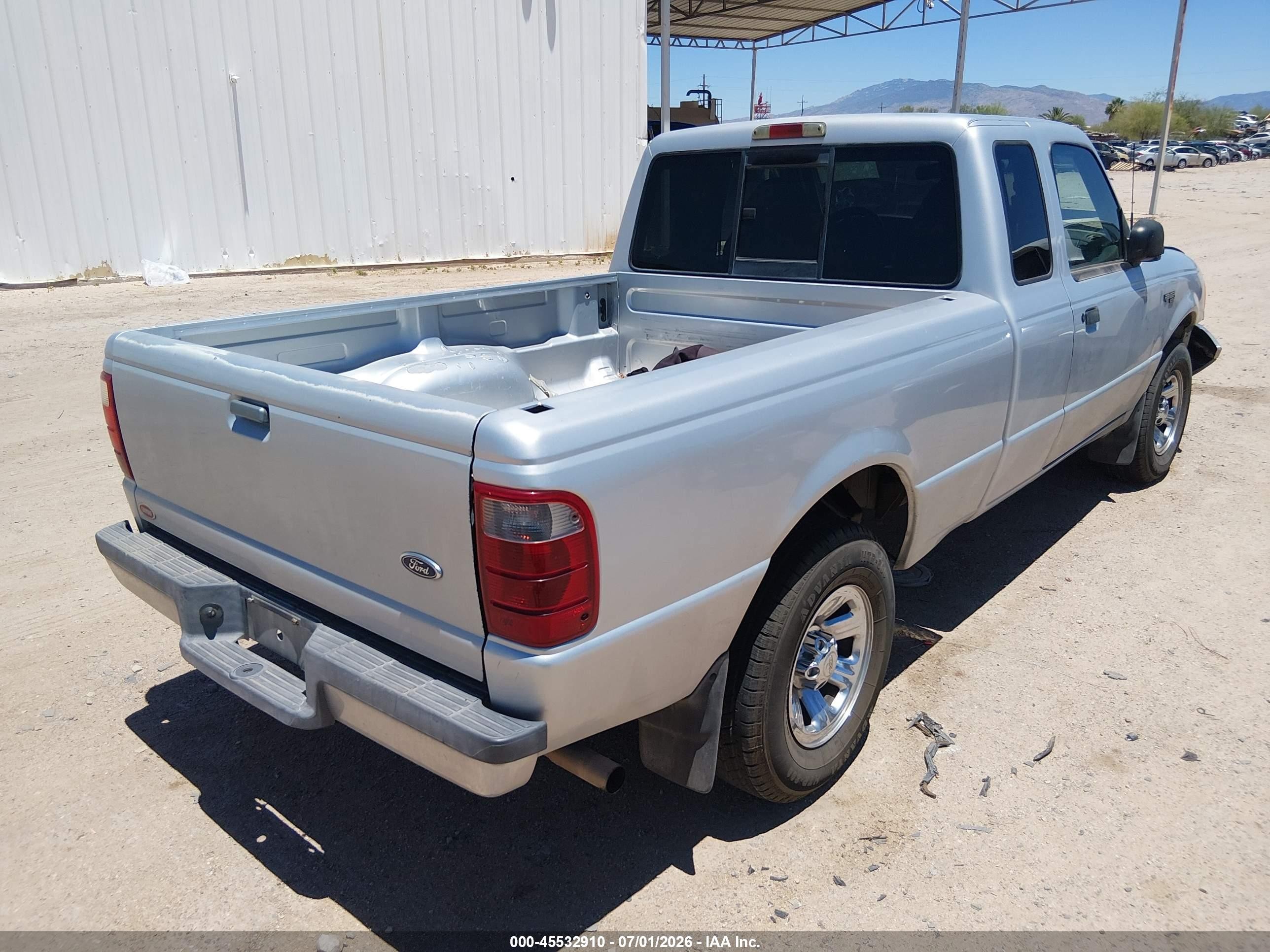 2002 Ford Ranger Edge/tremor/xl/xlt Silver vin: 1FTYR14U92PA36551