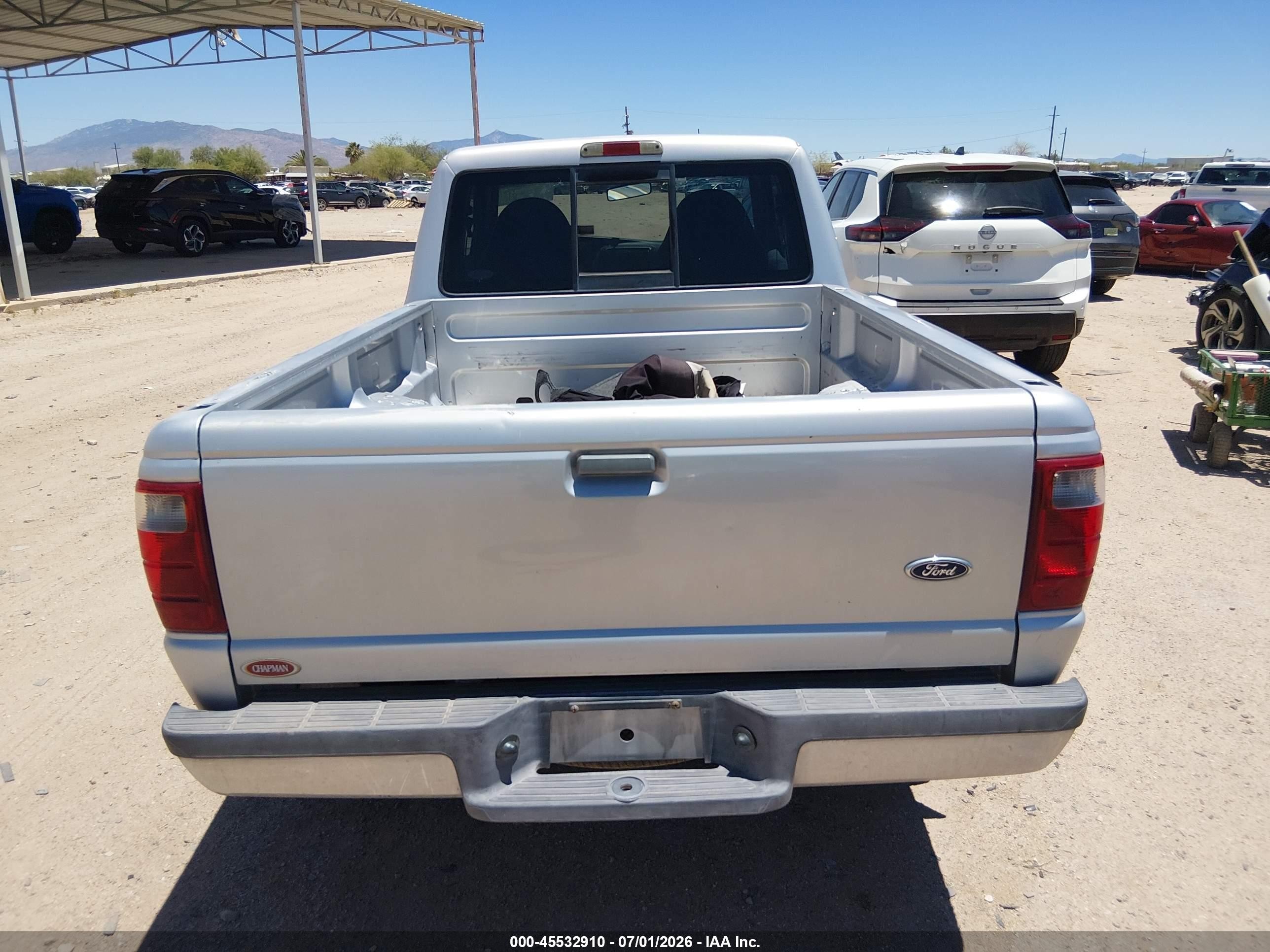 2002 Ford Ranger Edge/tremor/xl/xlt Silver vin: 1FTYR14U92PA36551
