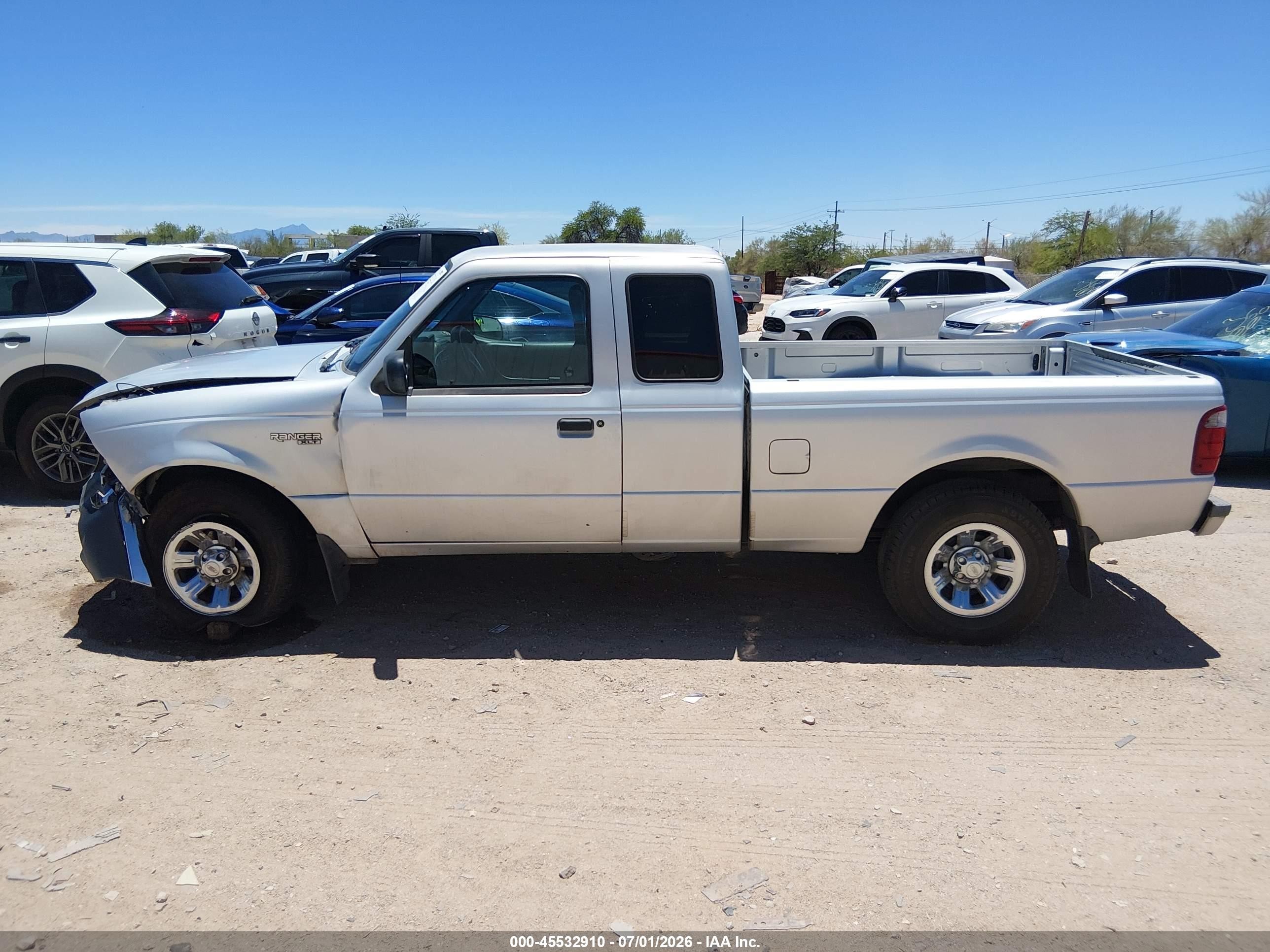 2002 Ford Ranger Edge/tremor/xl/xlt Silver vin: 1FTYR14U92PA36551