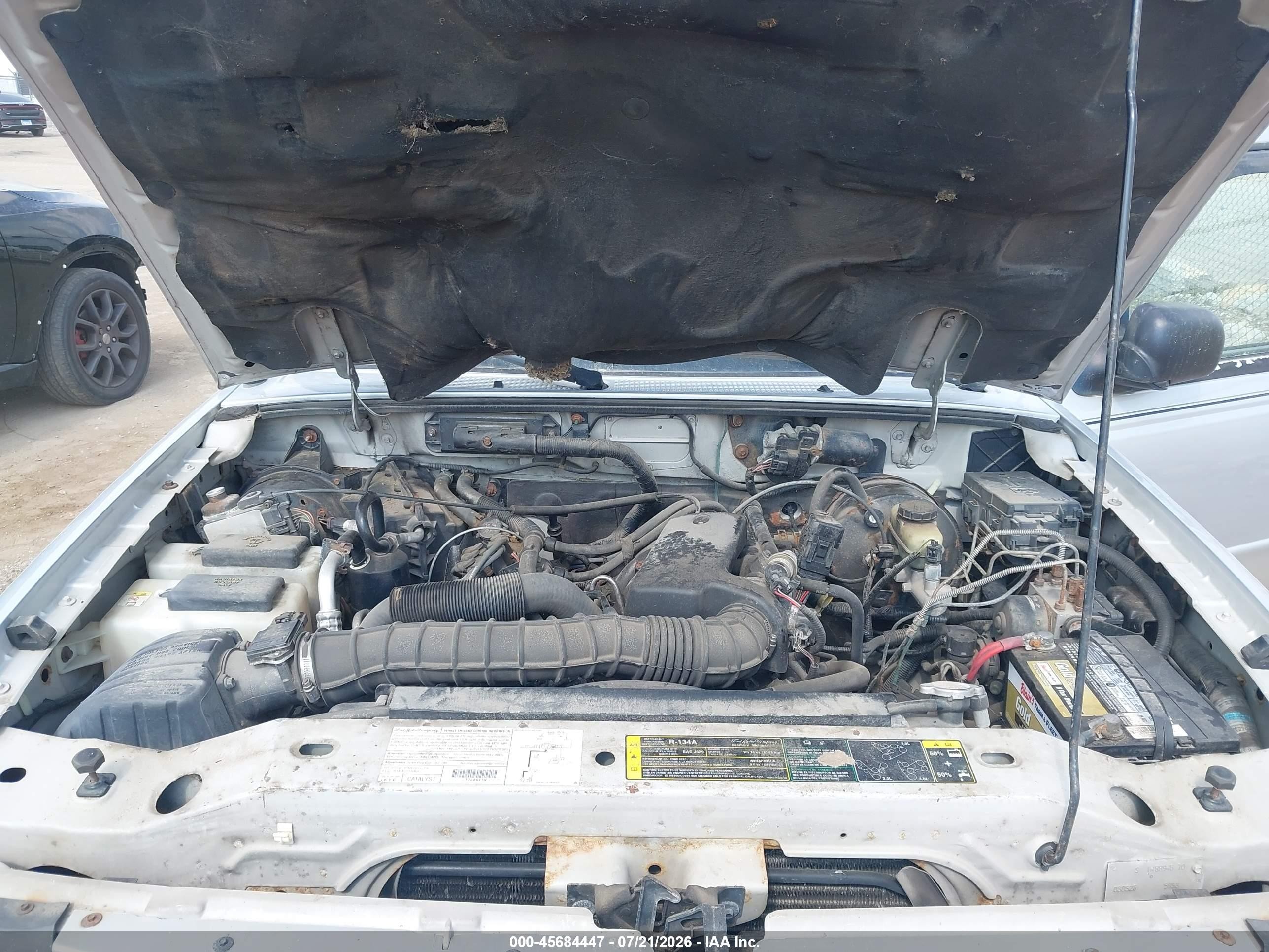 2003 Ford Ranger Edge/tremor/xl/xlt Silver vin: 1FTYR14U93PB62068