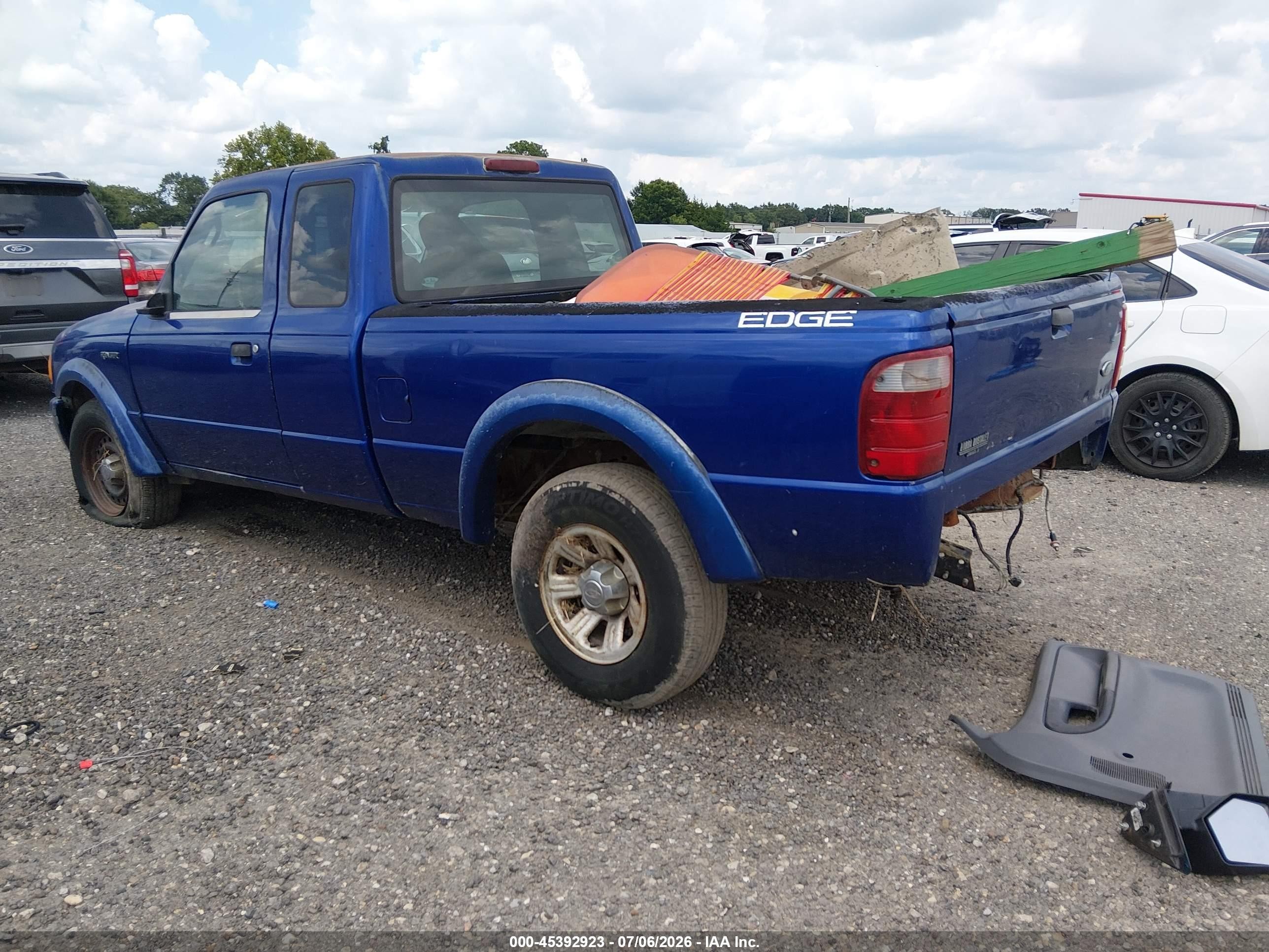 2005 Ford Ranger Edge/stx/xl/xlt Синий vin: 1FTYR14U95PA24503