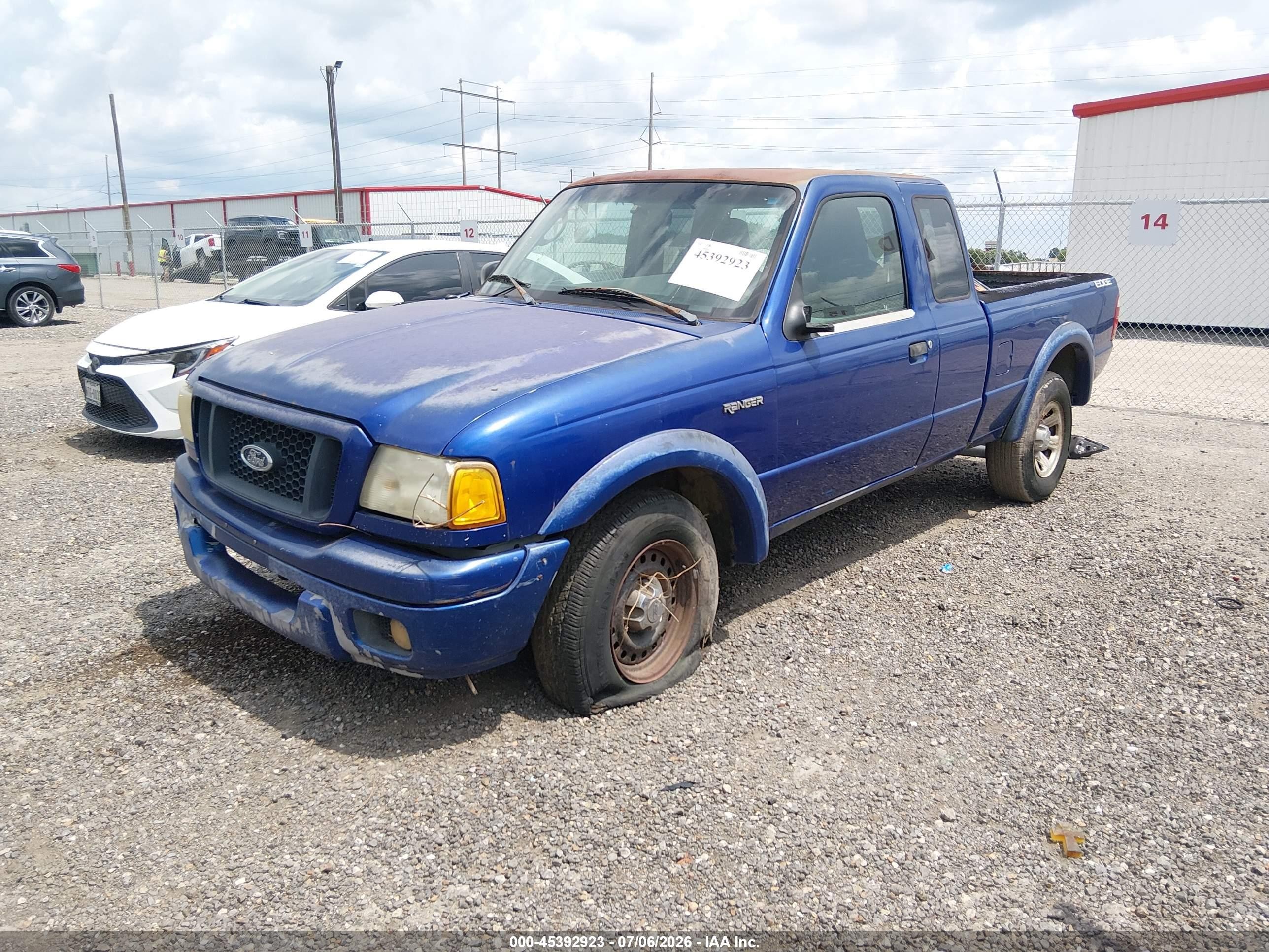 2005 Ford Ranger Edge/stx/xl/xlt Синий vin: 1FTYR14U95PA24503