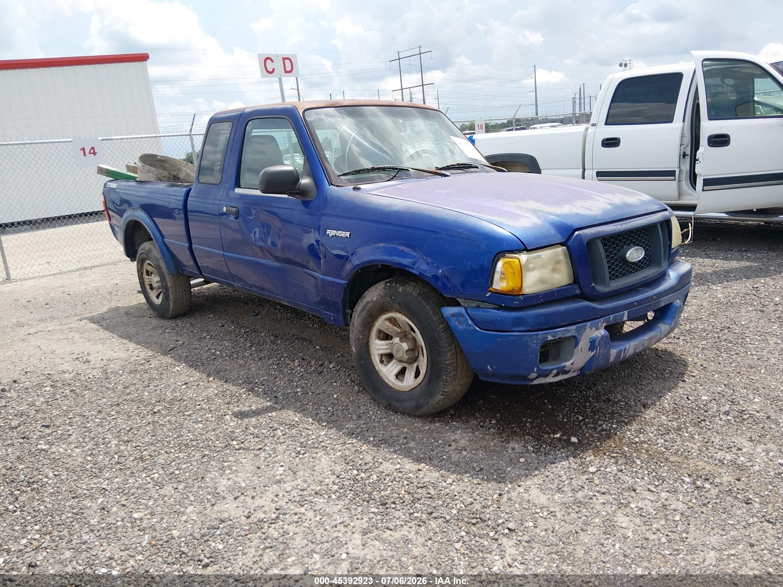 2005 Ford Ranger Edge/stx/xl/xlt Синий vin: 1FTYR14U95PA24503