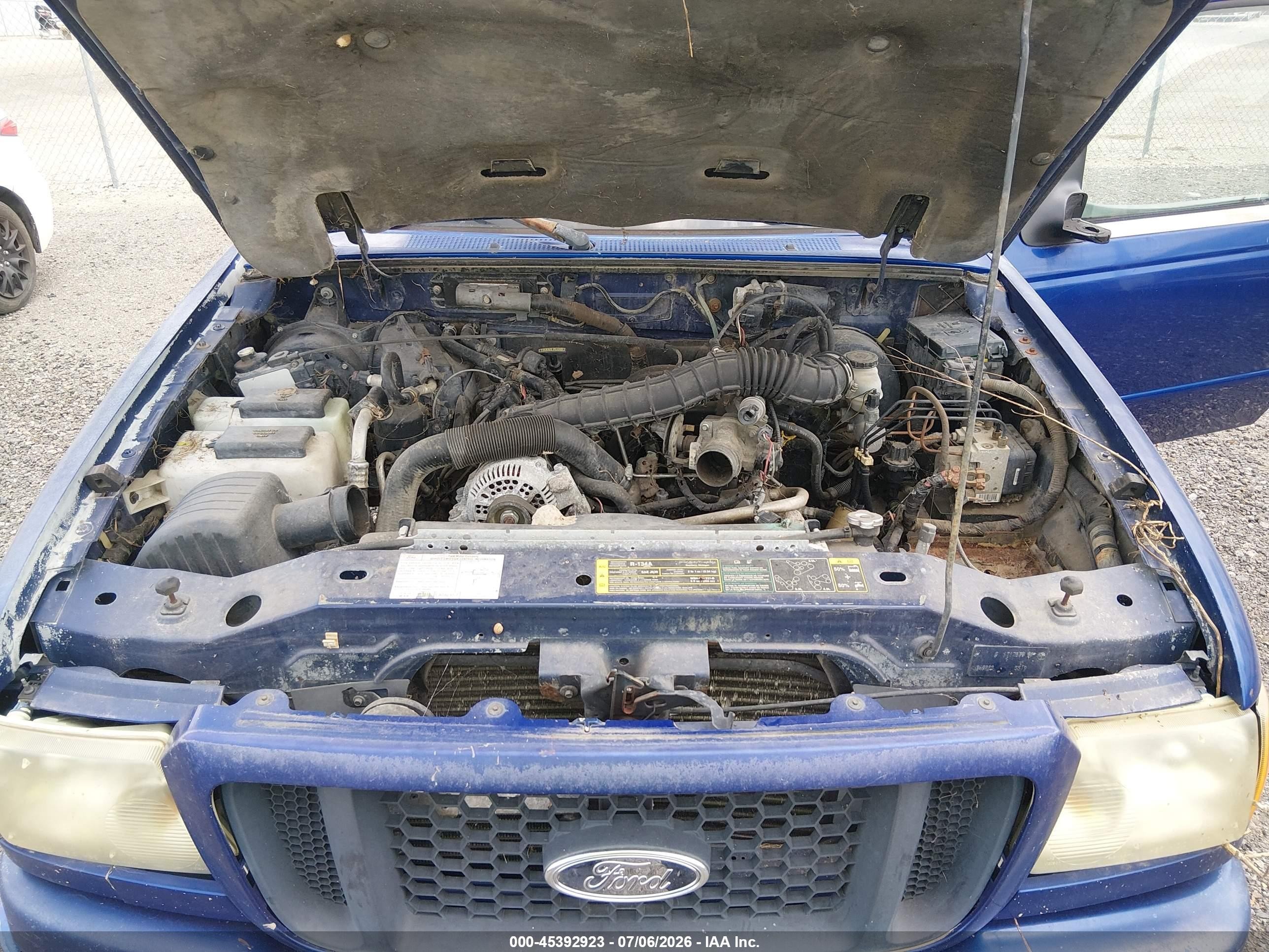 2005 Ford Ranger Edge/stx/xl/xlt Синий vin: 1FTYR14U95PA24503