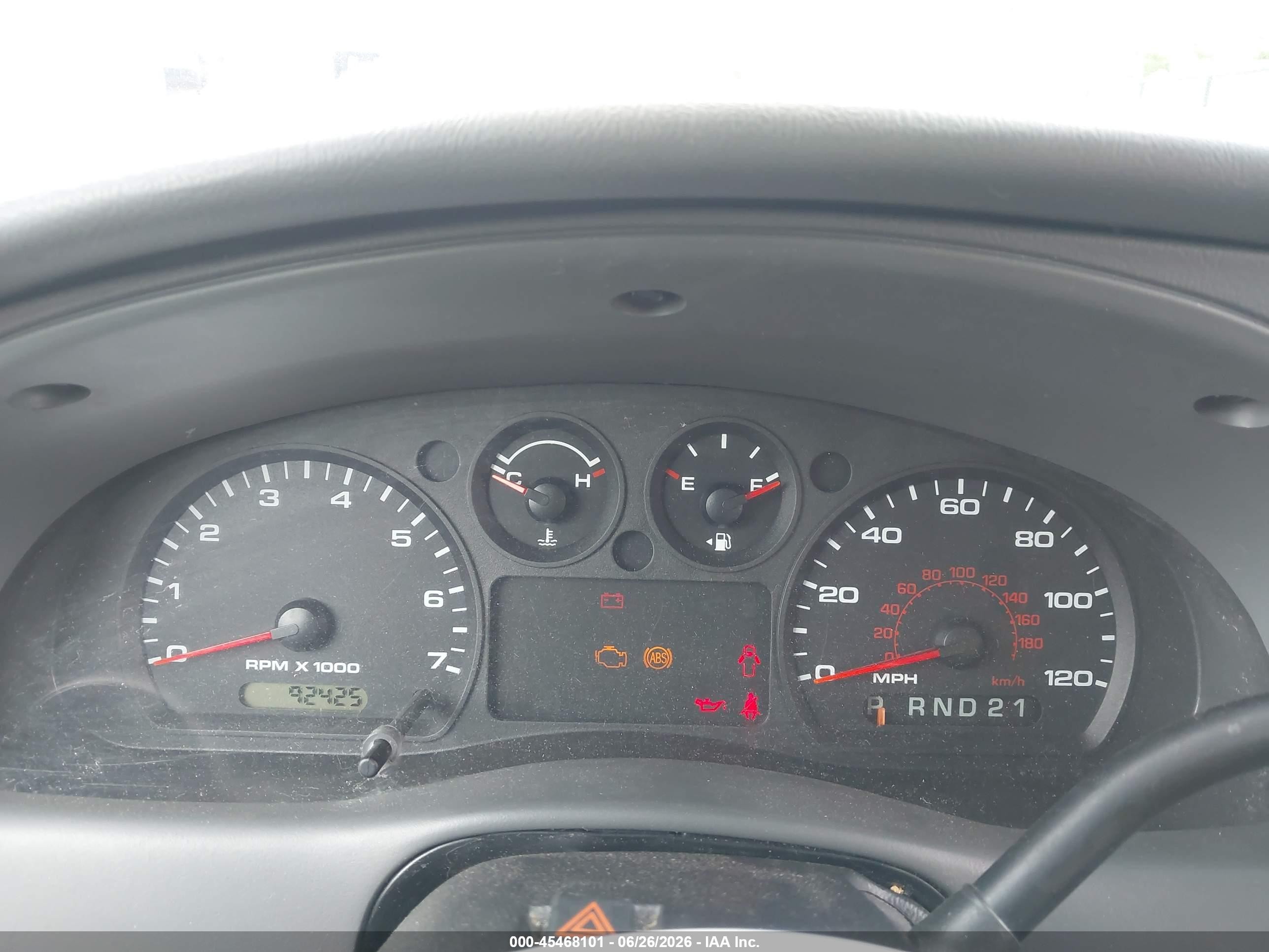 2005 Ford Ranger Edge/stx/xl/xlt Silver vin: 1FTYR14U95PB04688