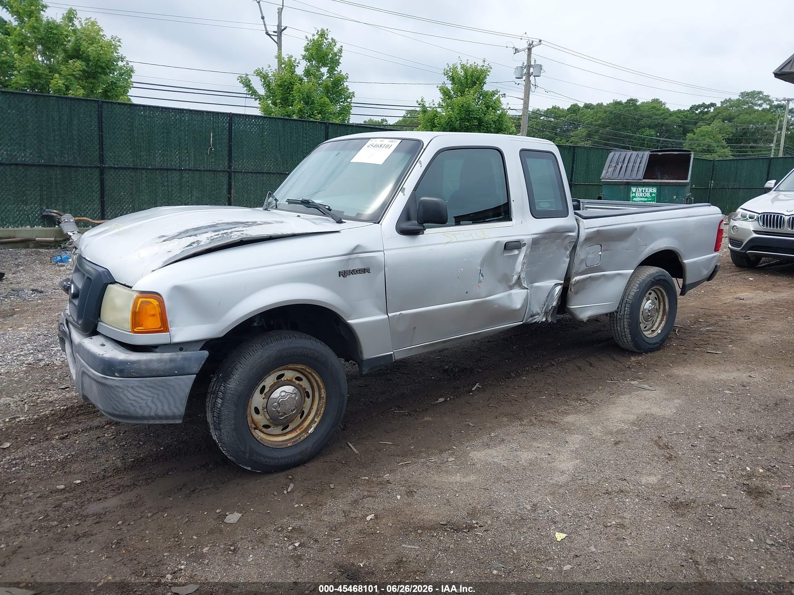 2005 Ford Ranger Edge/stx/xl/xlt Silver vin: 1FTYR14U95PB04688