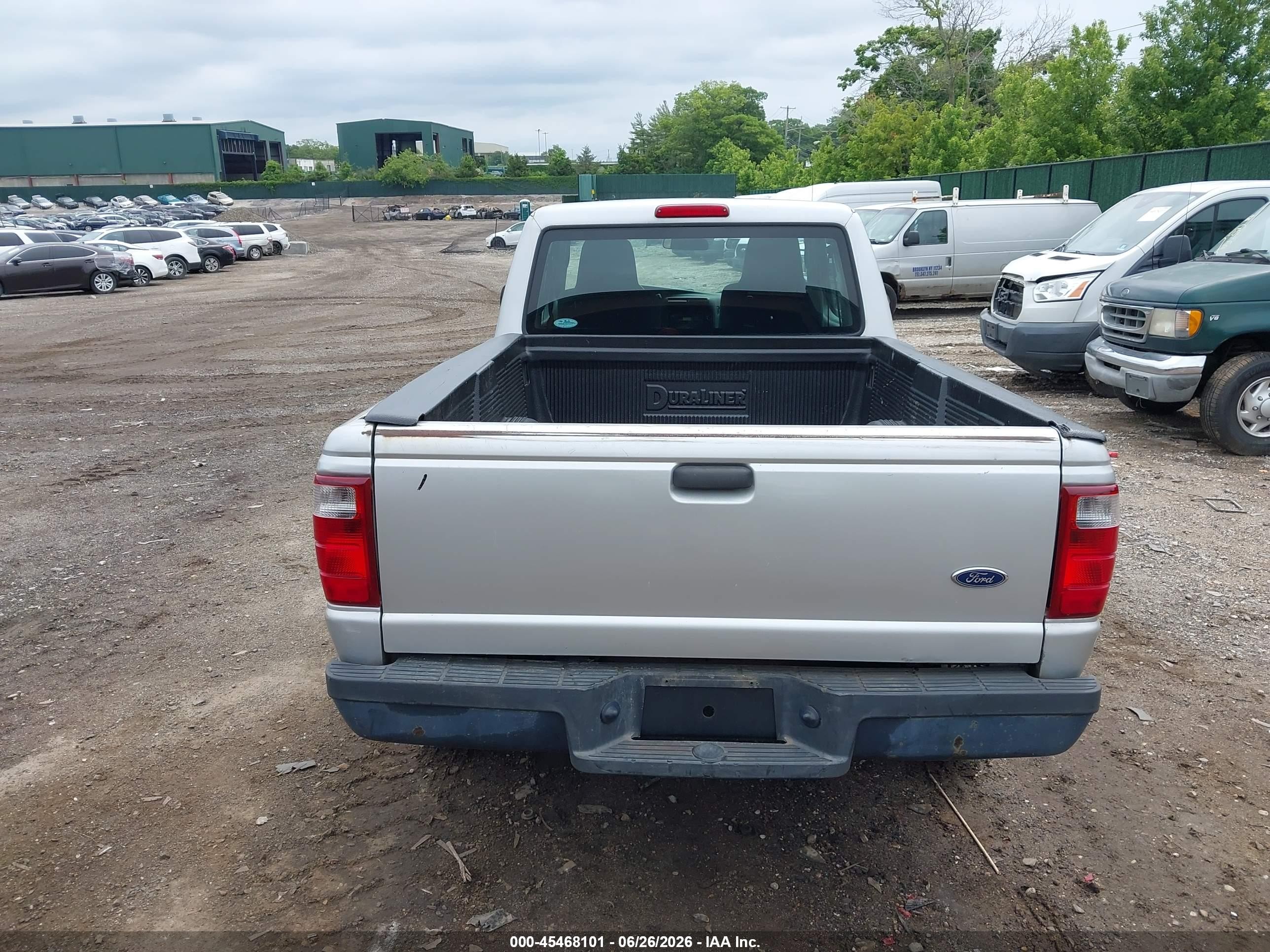2005 Ford Ranger Edge/stx/xl/xlt Silver vin: 1FTYR14U95PB04688
