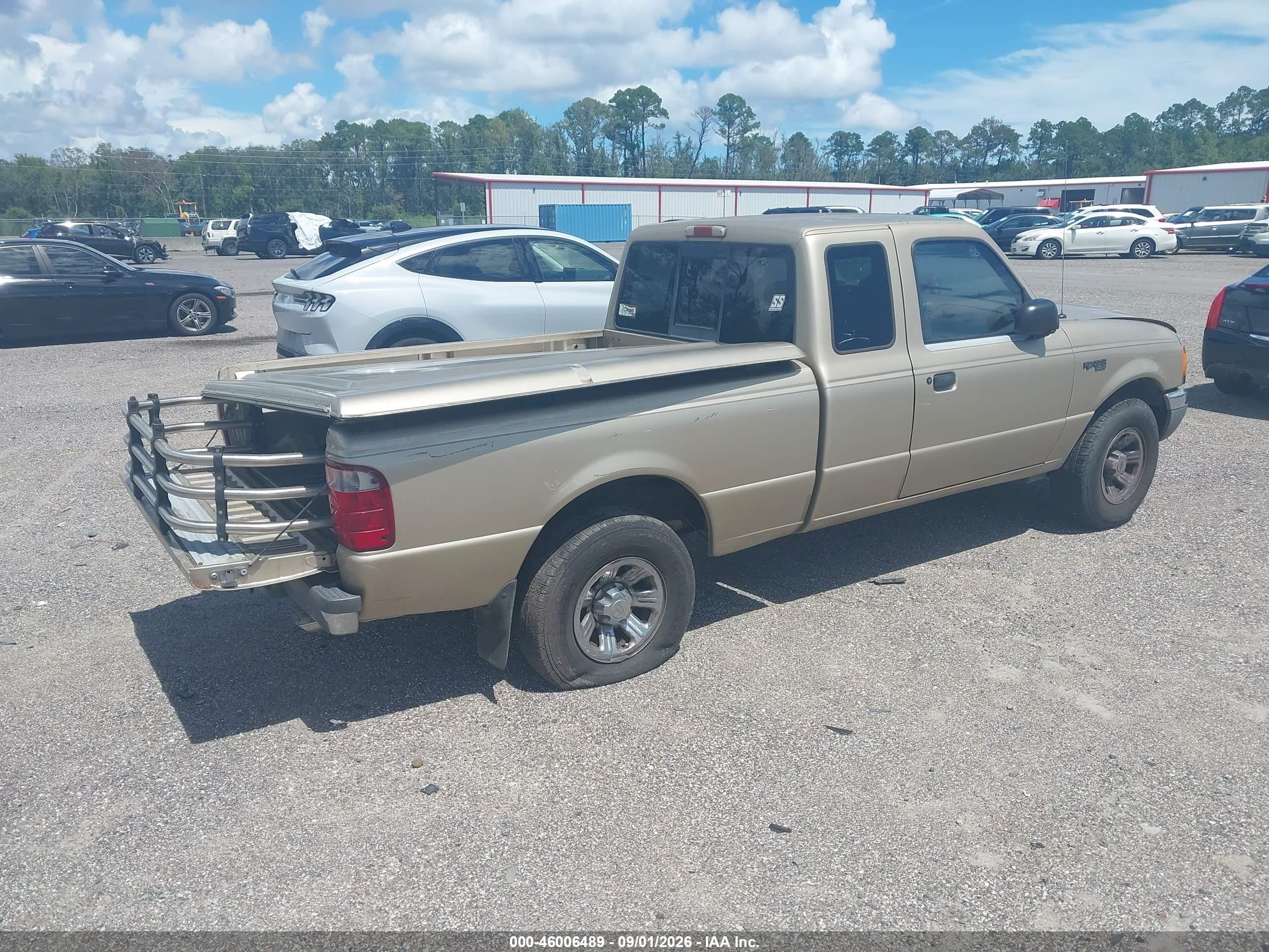 2001 Ford Ranger Edge/xl/xlt Gold vin: 1FTYR14UX1PA35682