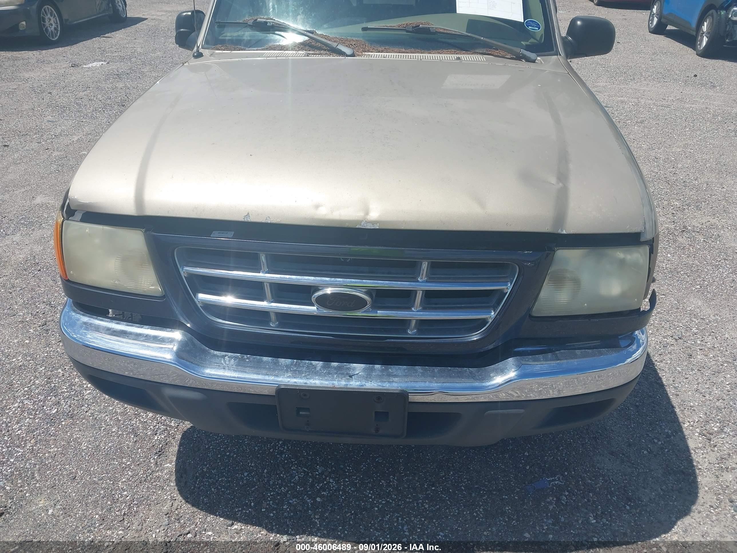 2001 Ford Ranger Edge/xl/xlt Gold vin: 1FTYR14UX1PA35682