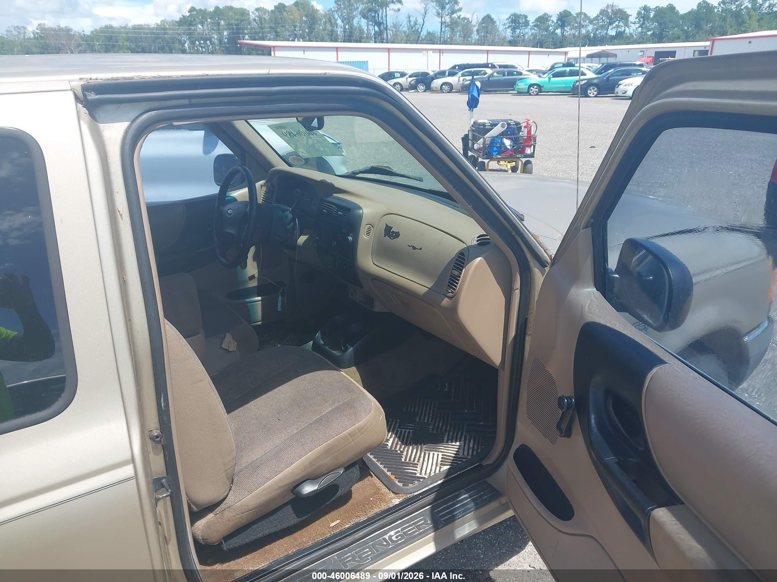2001 Ford Ranger Edge/xl/xlt Gold vin: 1FTYR14UX1PA35682