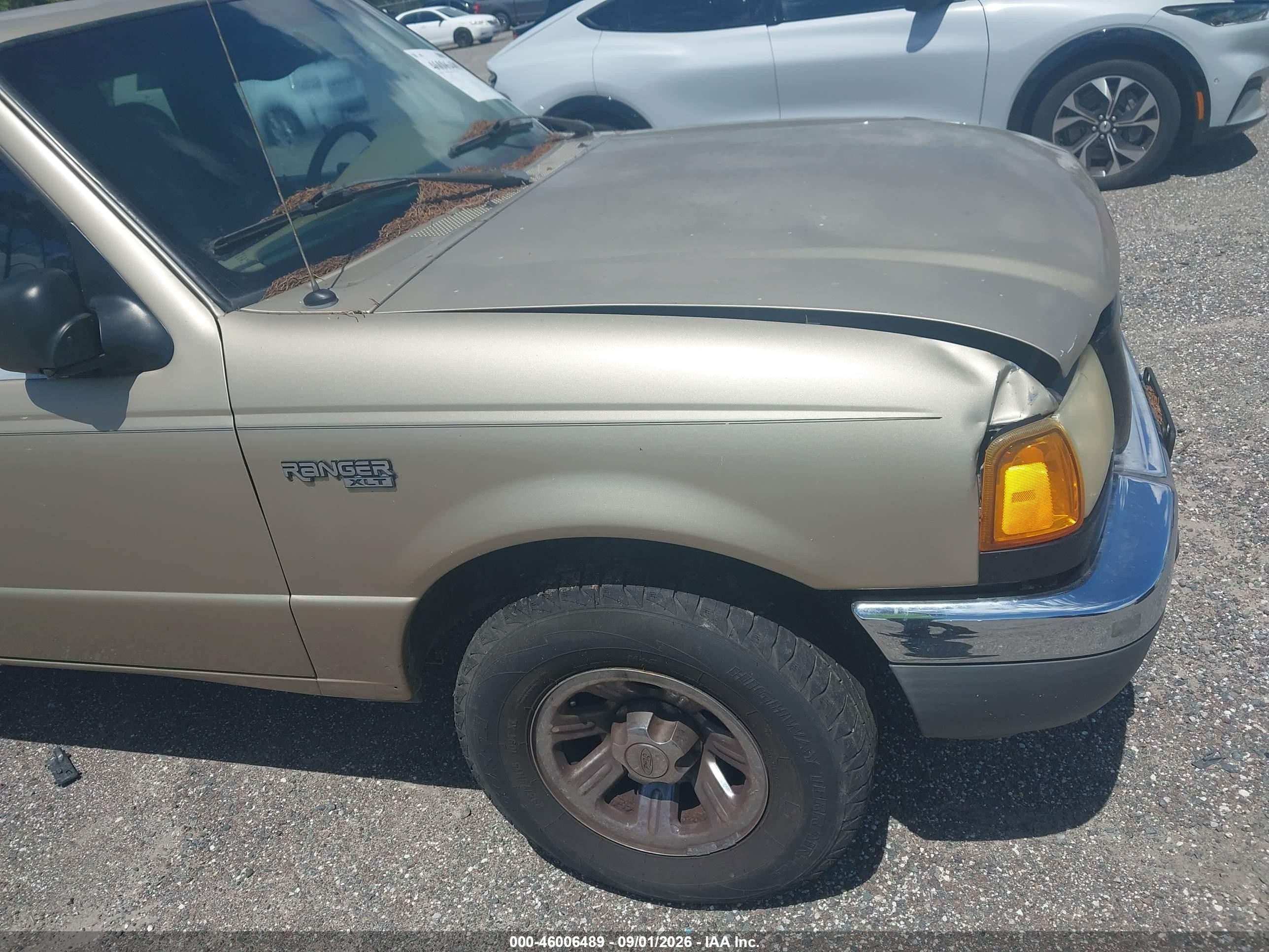 2001 Ford Ranger Edge/xl/xlt Gold vin: 1FTYR14UX1PA35682
