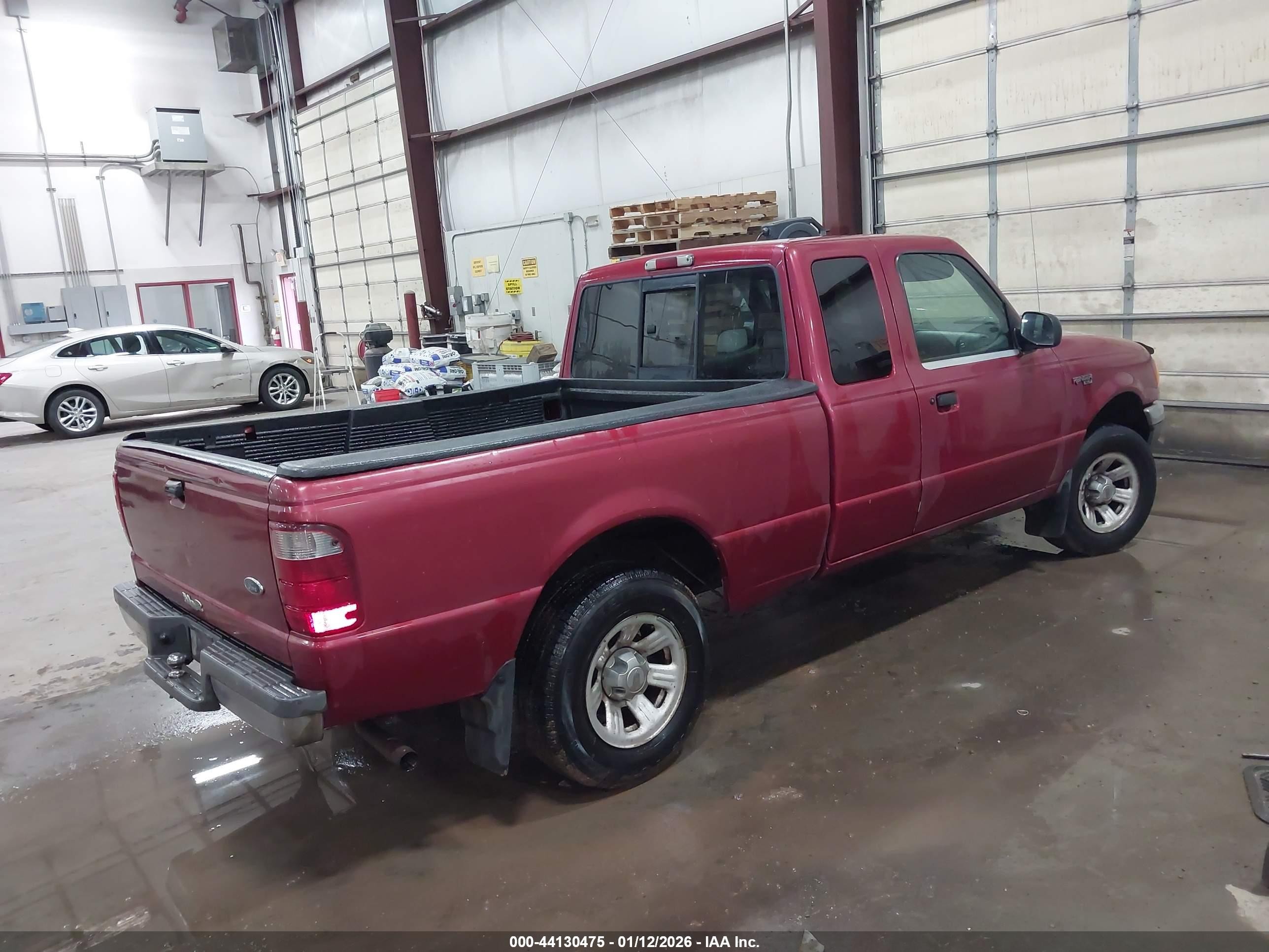 2001 Ford Ranger Edge/xl/xlt Red vin: 1FTYR14UX1PA80508