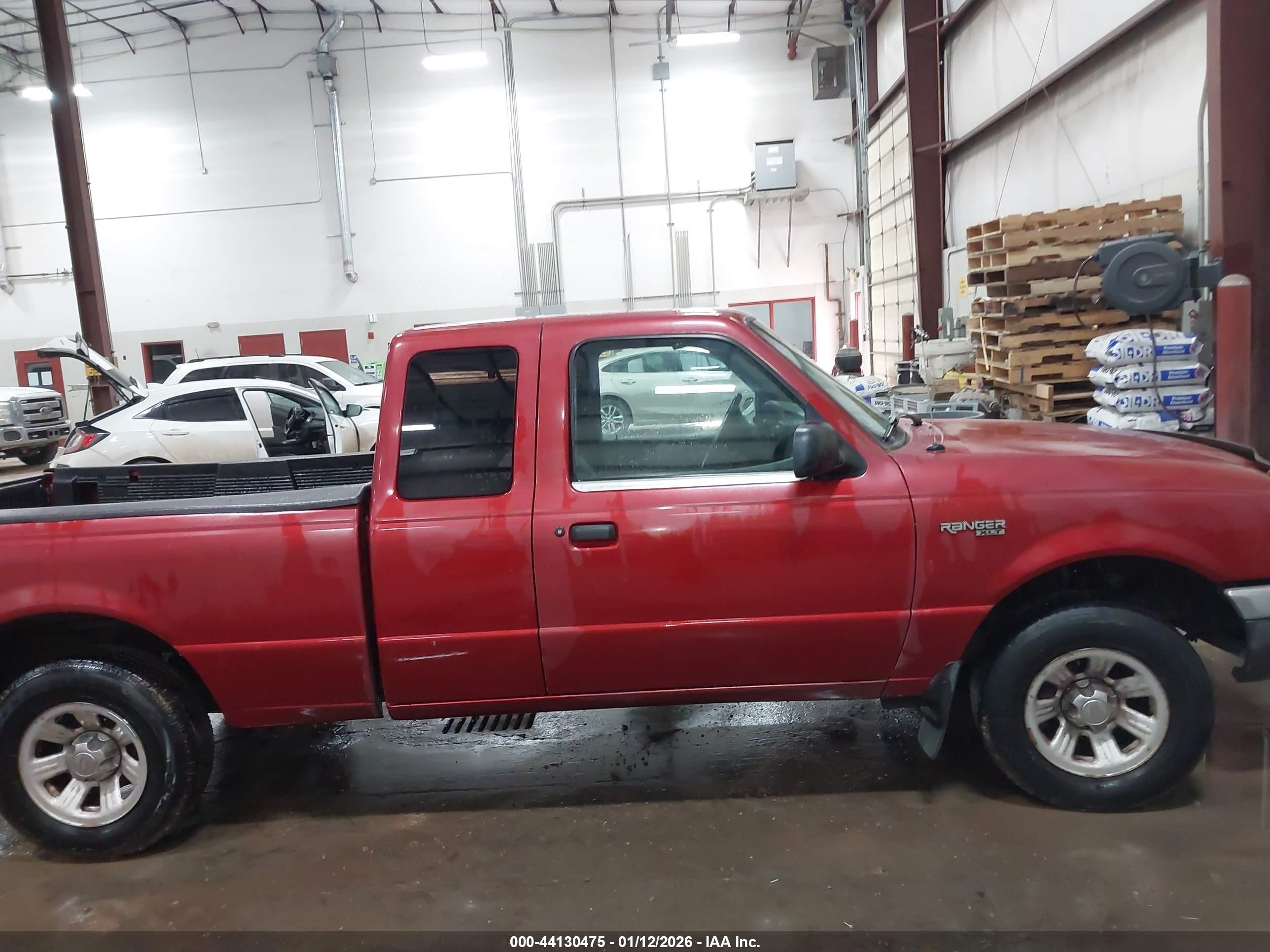 2001 Ford Ranger Edge/xl/xlt Red vin: 1FTYR14UX1PA80508