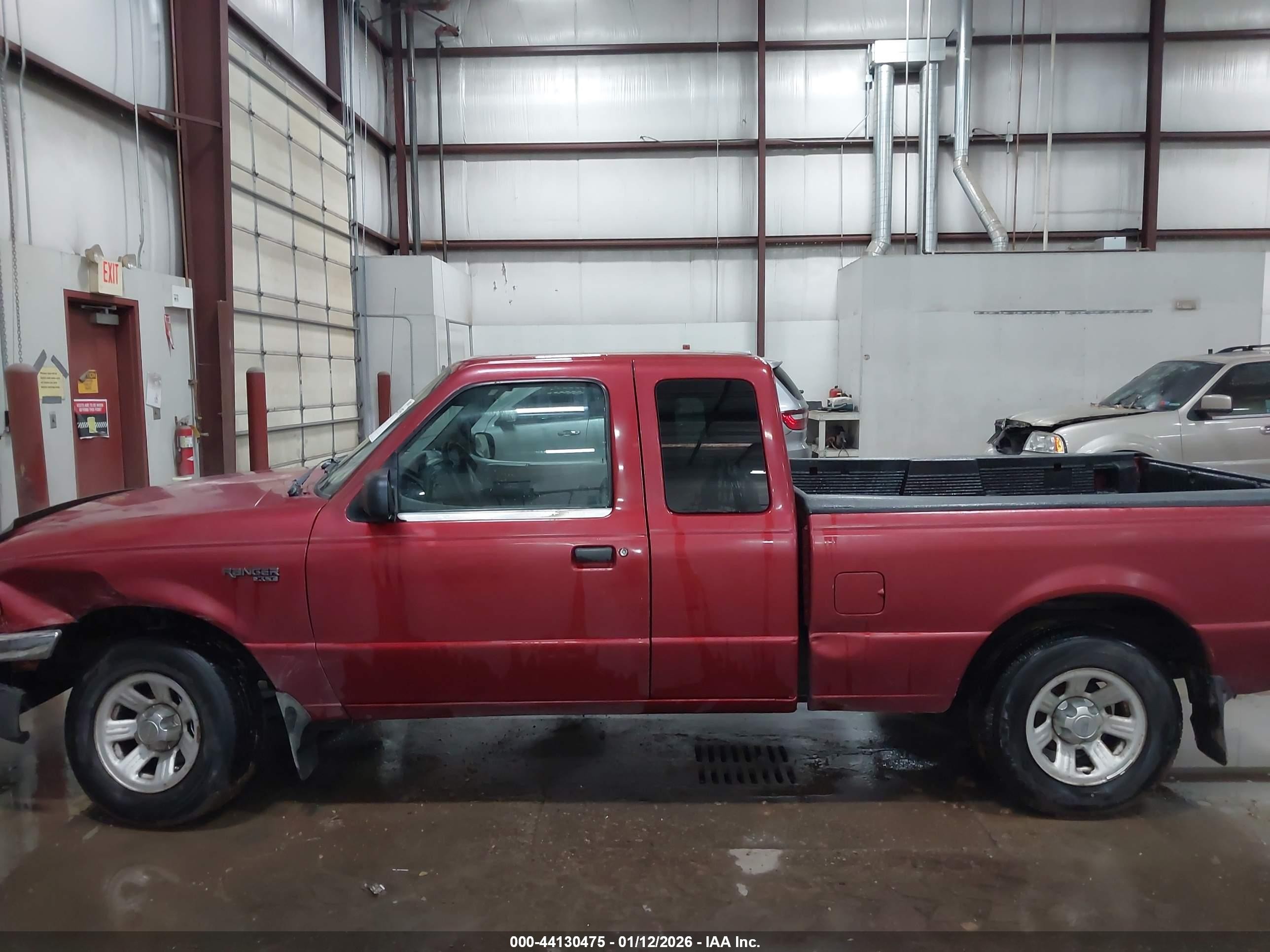 2001 Ford Ranger Edge/xl/xlt Red vin: 1FTYR14UX1PA80508