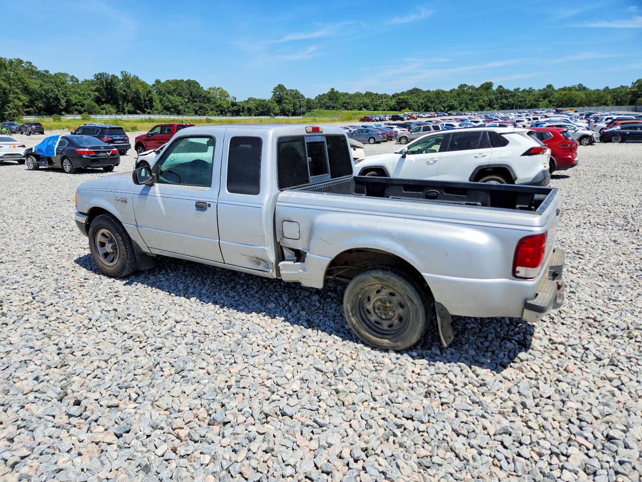 2001 Ford Ranger Super Cab Silver vin: 1FTYR14UX1TA15682