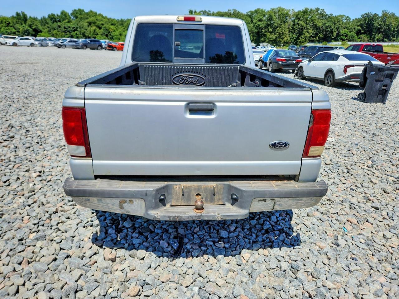 2001 Ford Ranger Super Cab Silver vin: 1FTYR14UX1TA15682